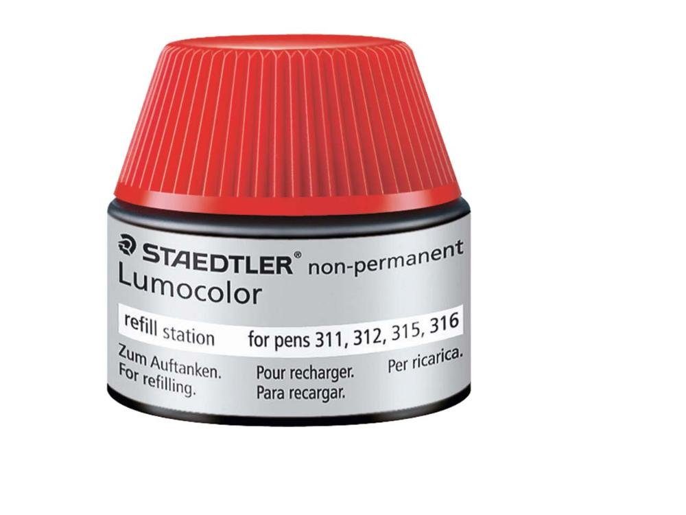 STAEDTLER Marker Refillstation für STAEDTLER Universalstifte 'Lumoc rot