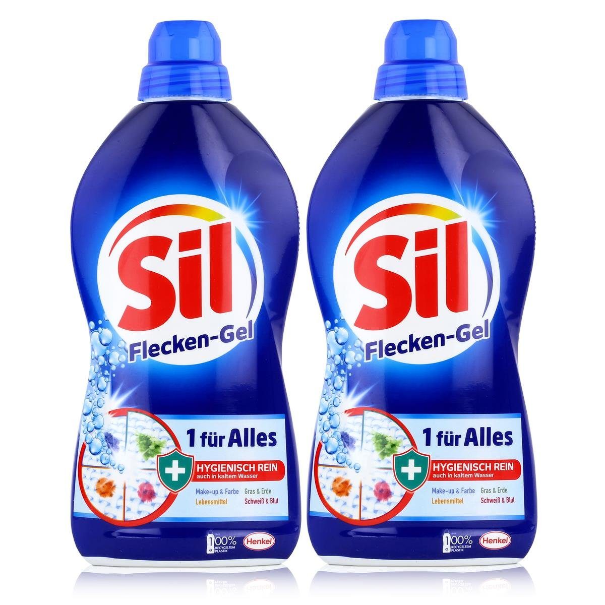 Sil Sil Flecken-Gel 1 für Всеs 1,3L - Beseitigt Flecken (2er Pack) Fleckentferner