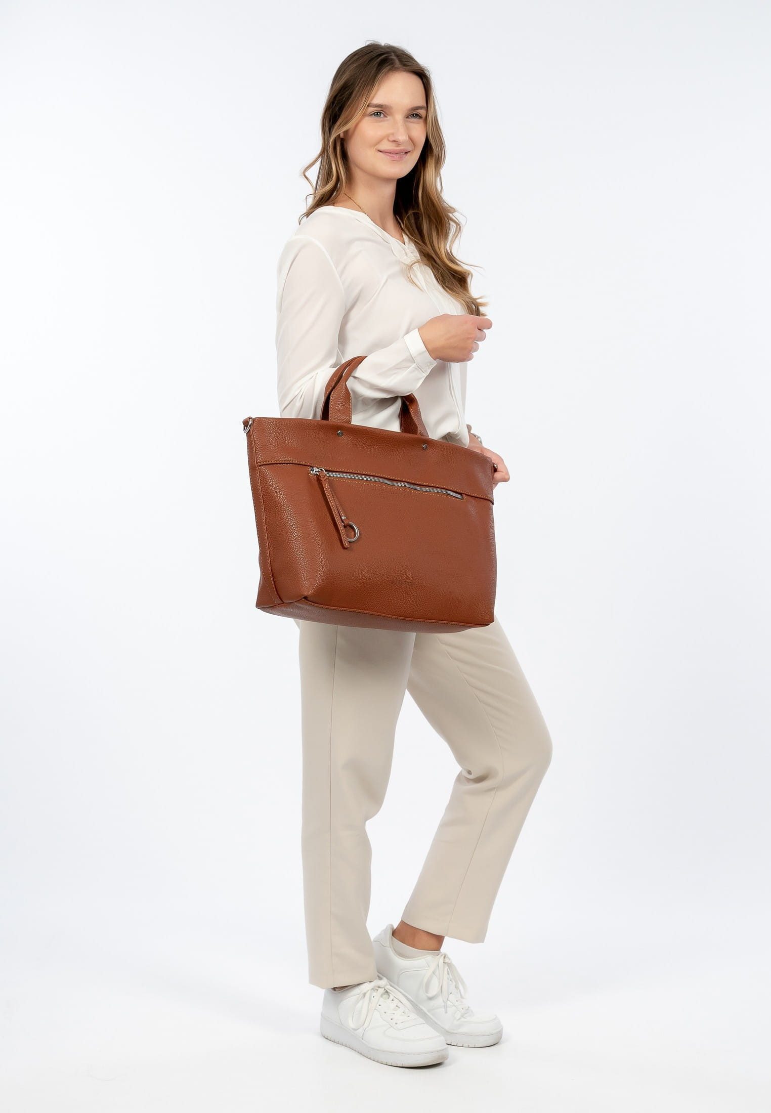 SURI FREY Shopper SFY Debby, Logo Prägung