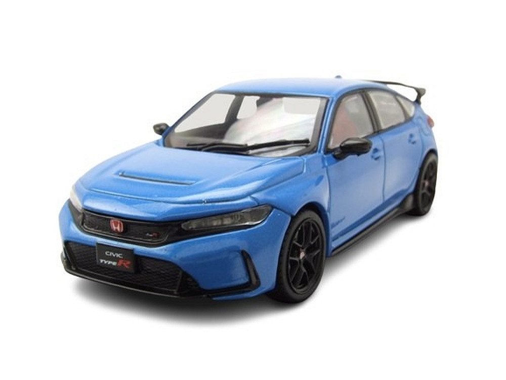 Solido Modellauto Honda Civic Type R 2022 blau, Maßstab 1:43