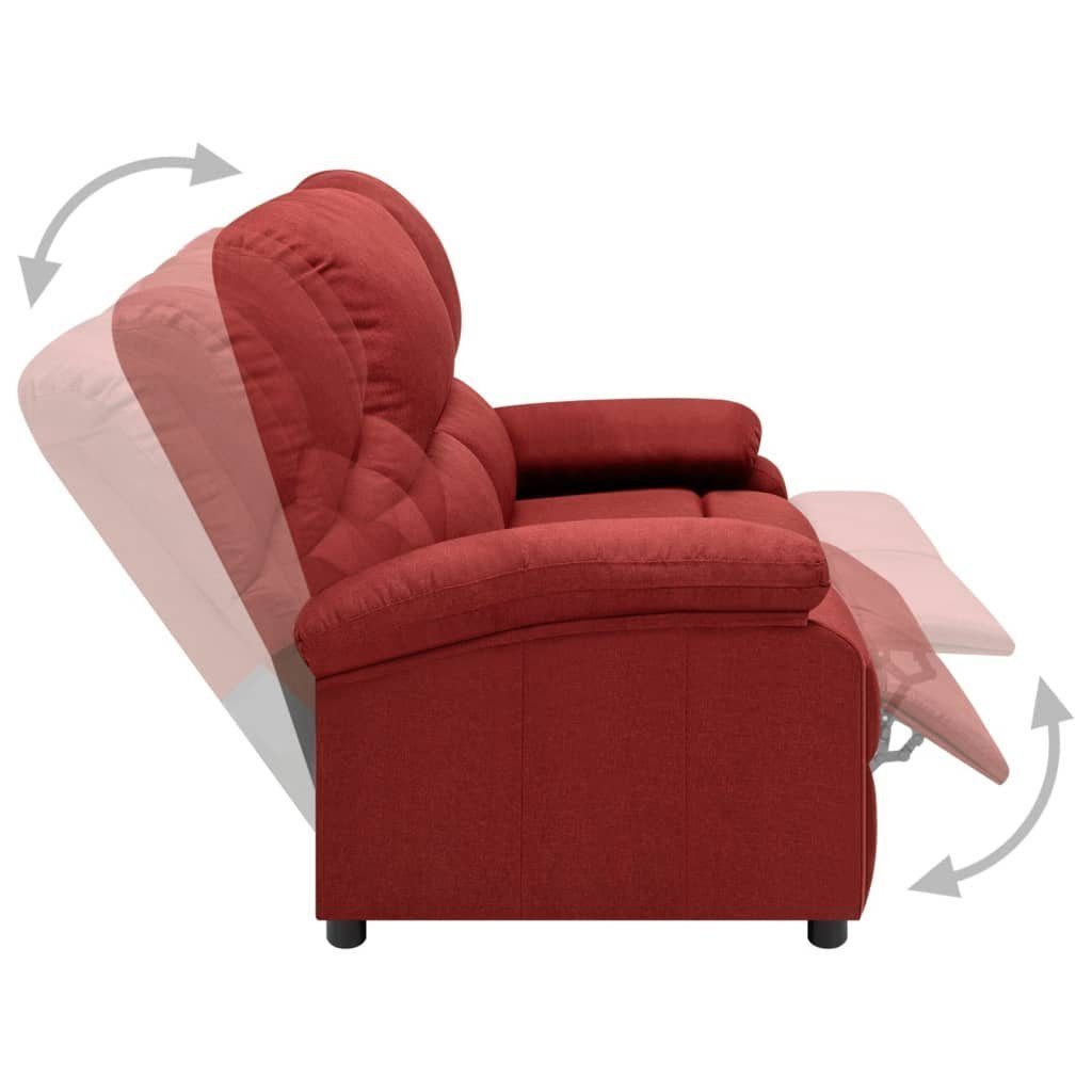 Verstellba Couch Liegesofa vidaXL 2er Relaxsofa Sofa Sofa verstellbar2-Sitzer-Sofa
