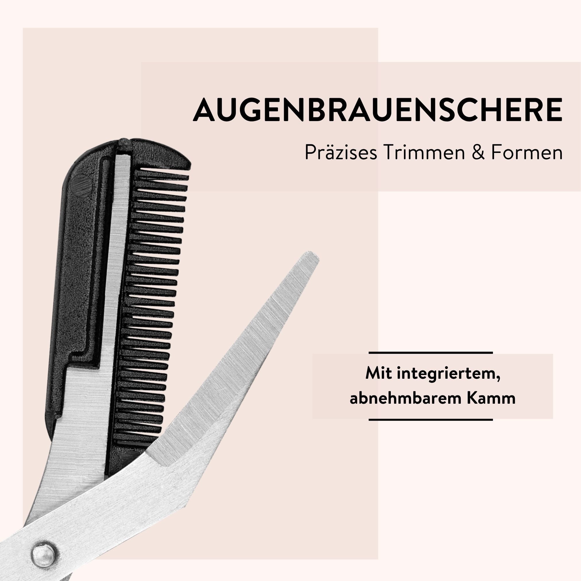 PARSA Beauty Augenbrauenschere Essential Augenbrauenschere, Pr?zise & Fein geschliffen