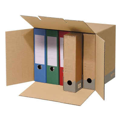 Otto Office Budget Archivcontainer (10 St), für bis zu 5 Ordner/ Archivboxen, mit Beschriftungsfläche