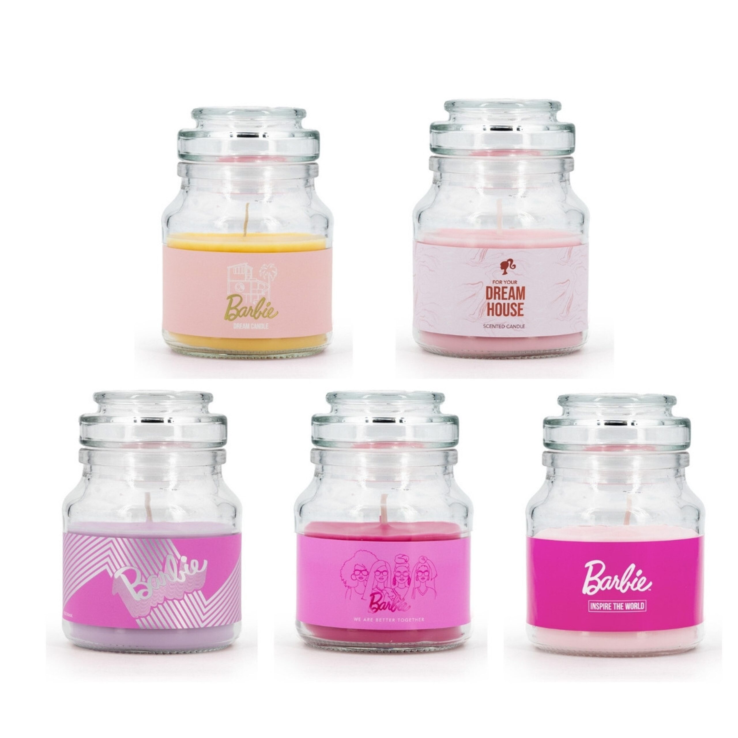 Barbie Duftkerze Barbie™ Duftkerze 110 g, Silver Sparkle