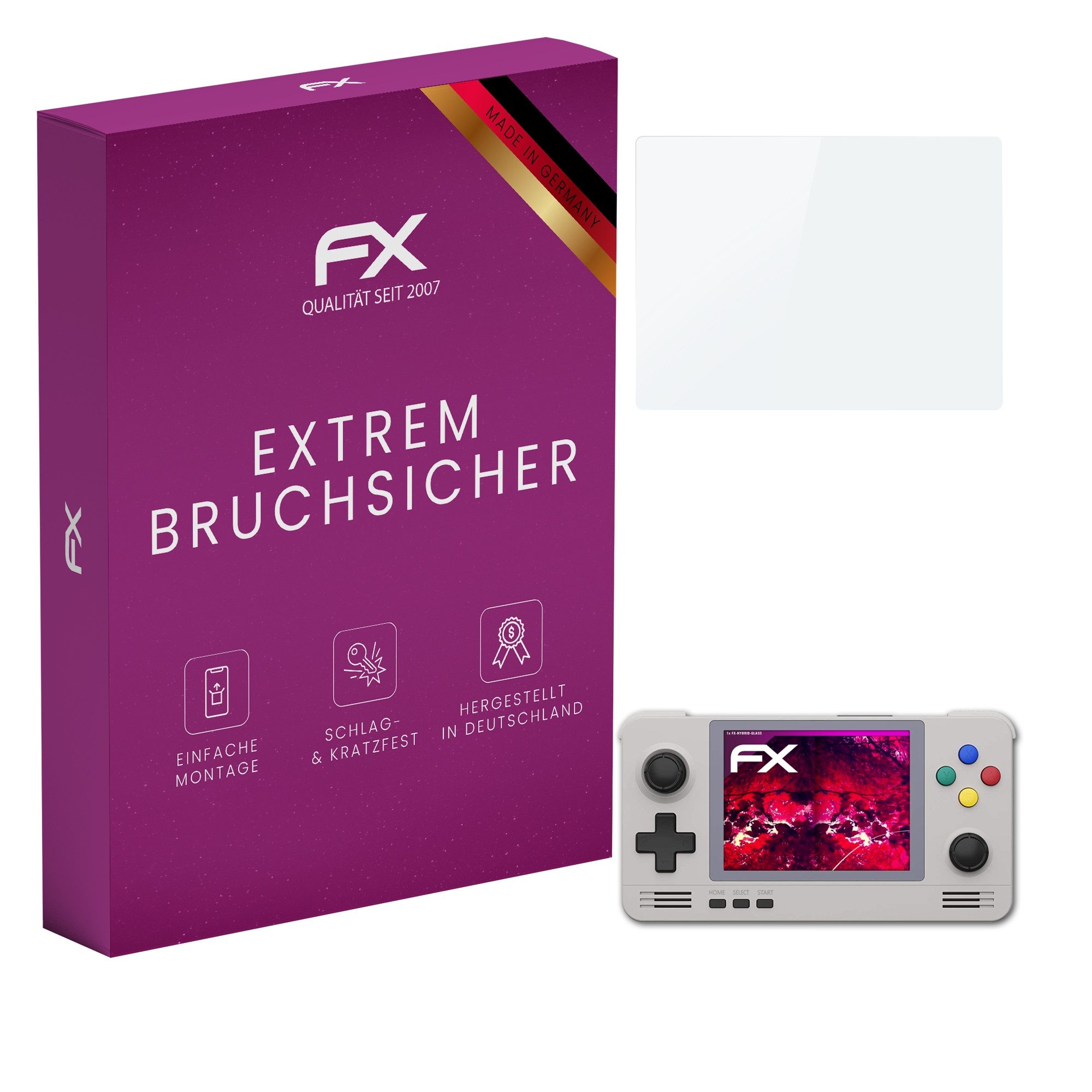 Schutzfolie Panzerglasfolie für Retroid Pocket 2 RP2