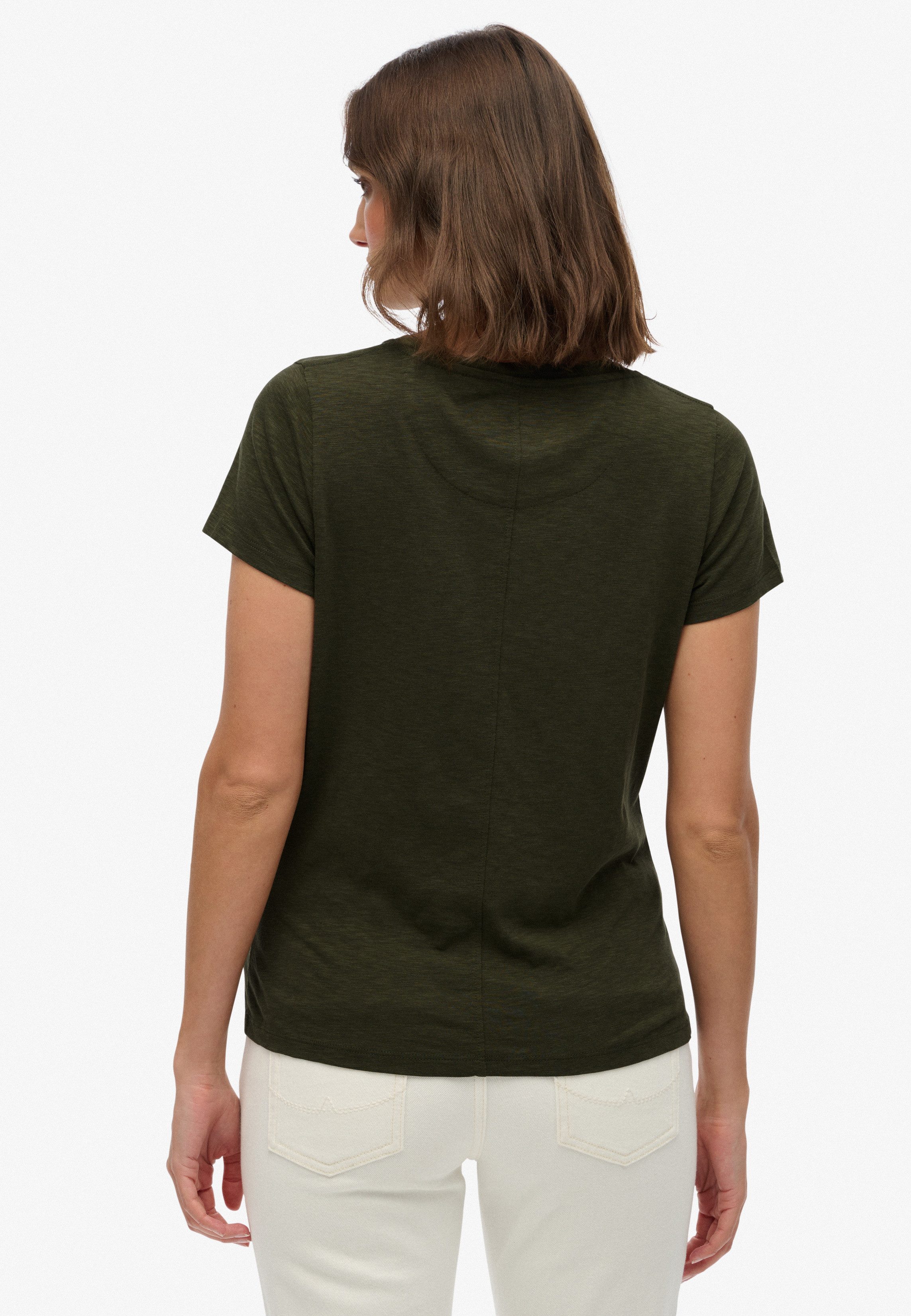 Superdry T-Shirt STUDIOS SCOOP NECK TEE günstig online kaufen