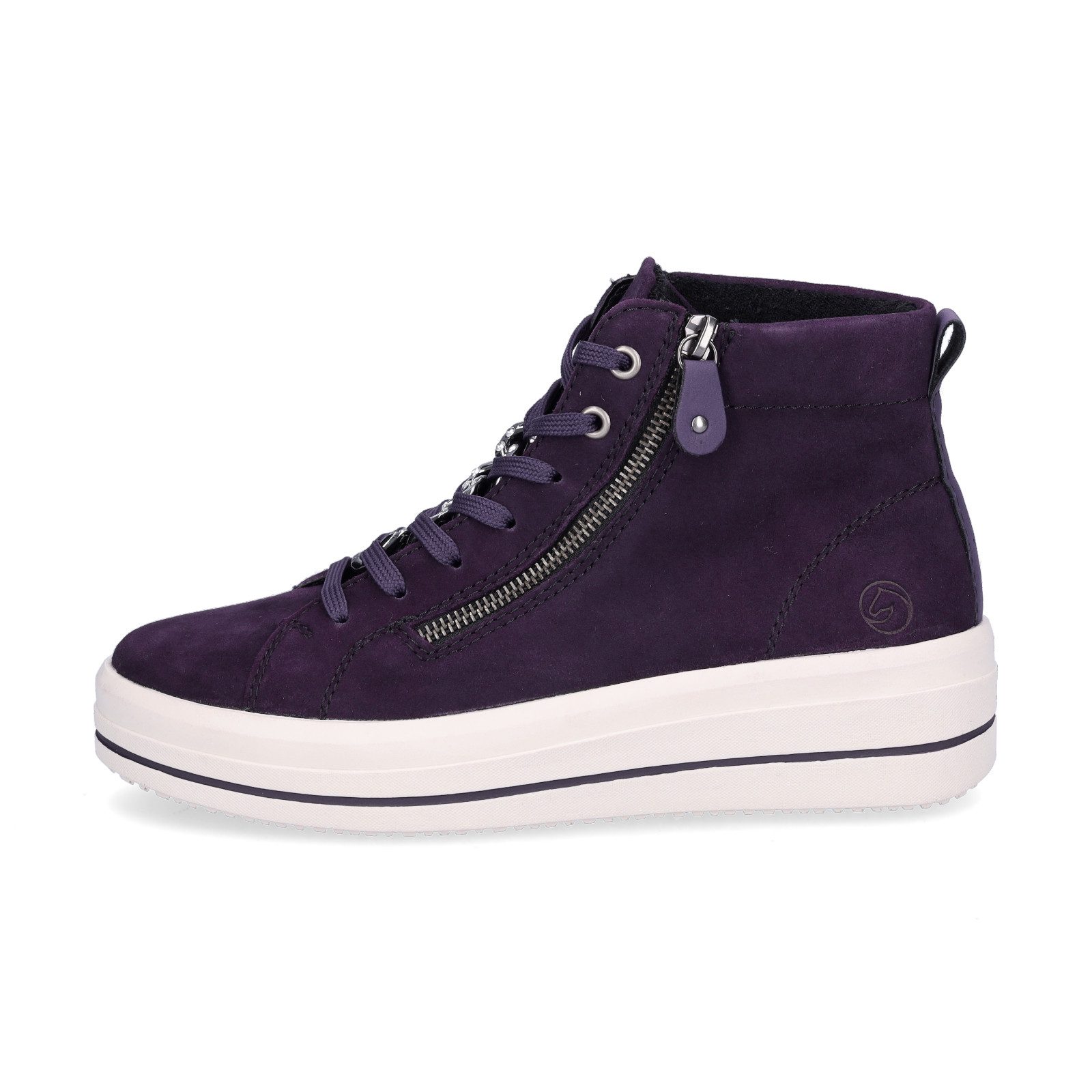 Remonte Remonte Damen High-Top Sneaker lila günstig online kaufen