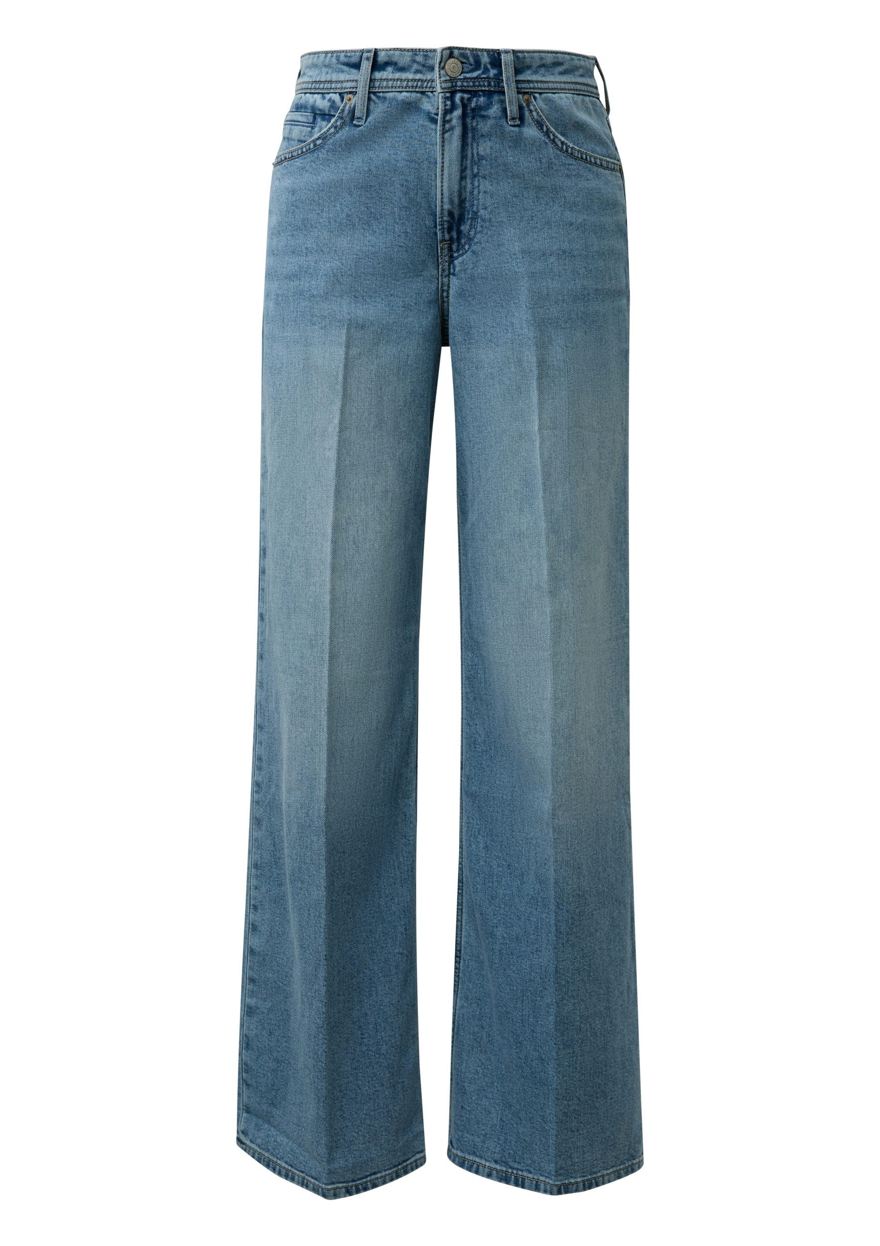 Skinny-fit-Jeans Wide-Fit Jeans Suri - Wide Leg