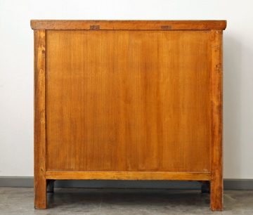 OPIUM OUTLET Kommode Schrank Sideboard Möbel aus Holz Vintage-Stil, asiatisch chinesisch orientalisch, komplett montiert, B x T x H: 98 x 45 x 95 cm, Antik-Stil Landhaus-Stil