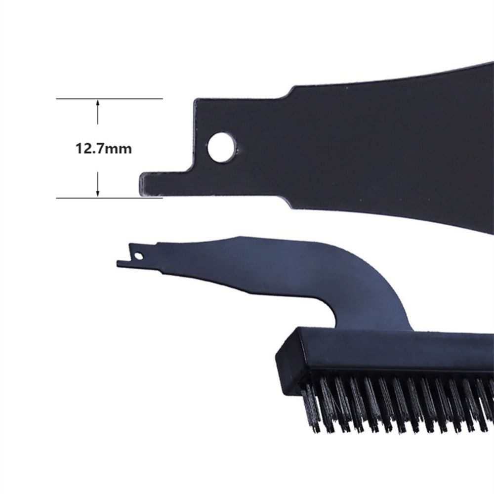QUBEBU Reinigungsbürsten-Set Kolbenbürste Umbauwerkzeuge Reinigung Werkzeuge Reinigungsbürste 1 Stk, 18,5 x 9,8 x 2,5 cm, (Für die meisten Säbelsägen und Säbelsägen auf dem Markt)