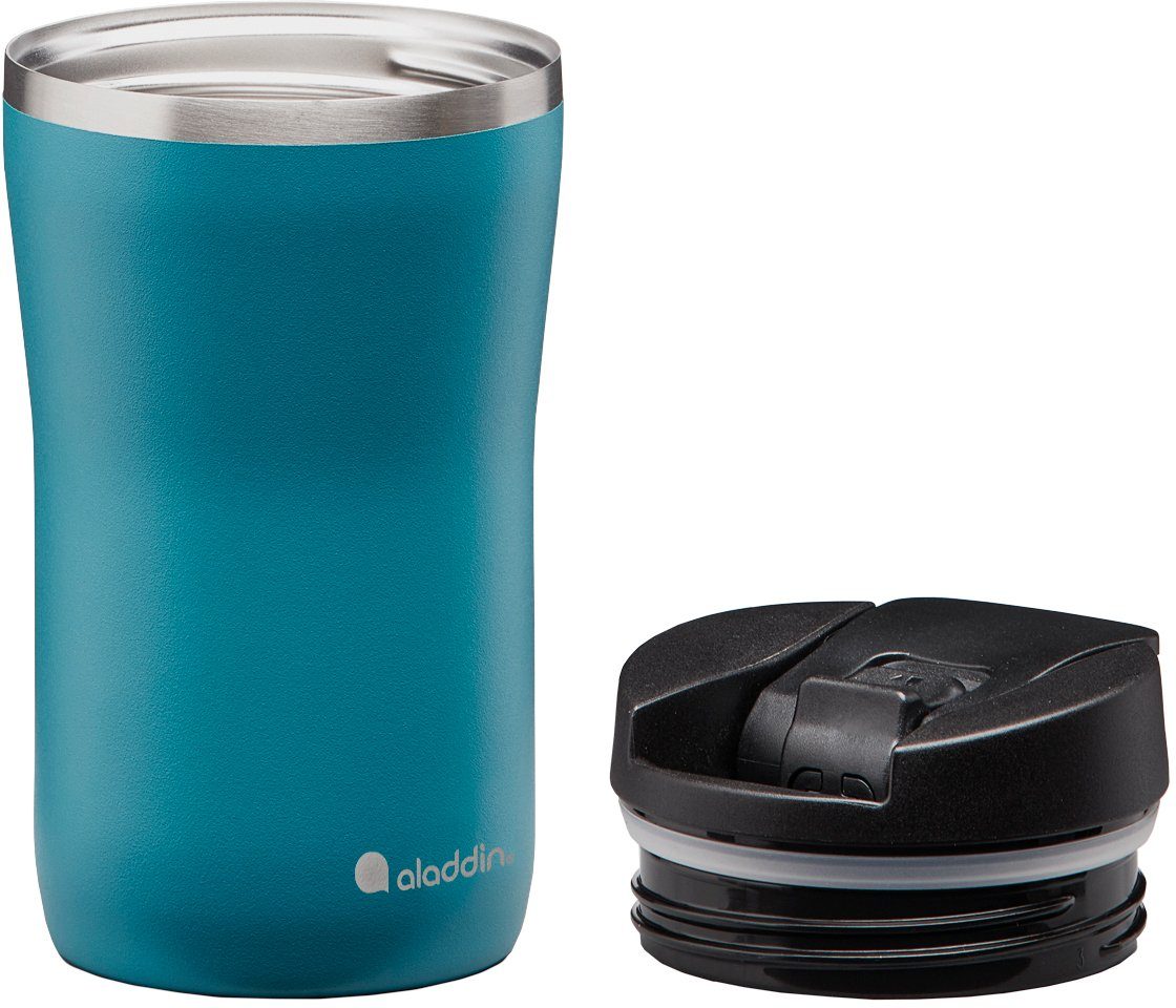 aladdin Coffee-to-go-Becher Barista Café, Edelstahl, Kunststoff, 2,5 Stunden heiß & 4,5 Stunden kalt, auslaufsicher, 250 ml – Bild 4 von 5