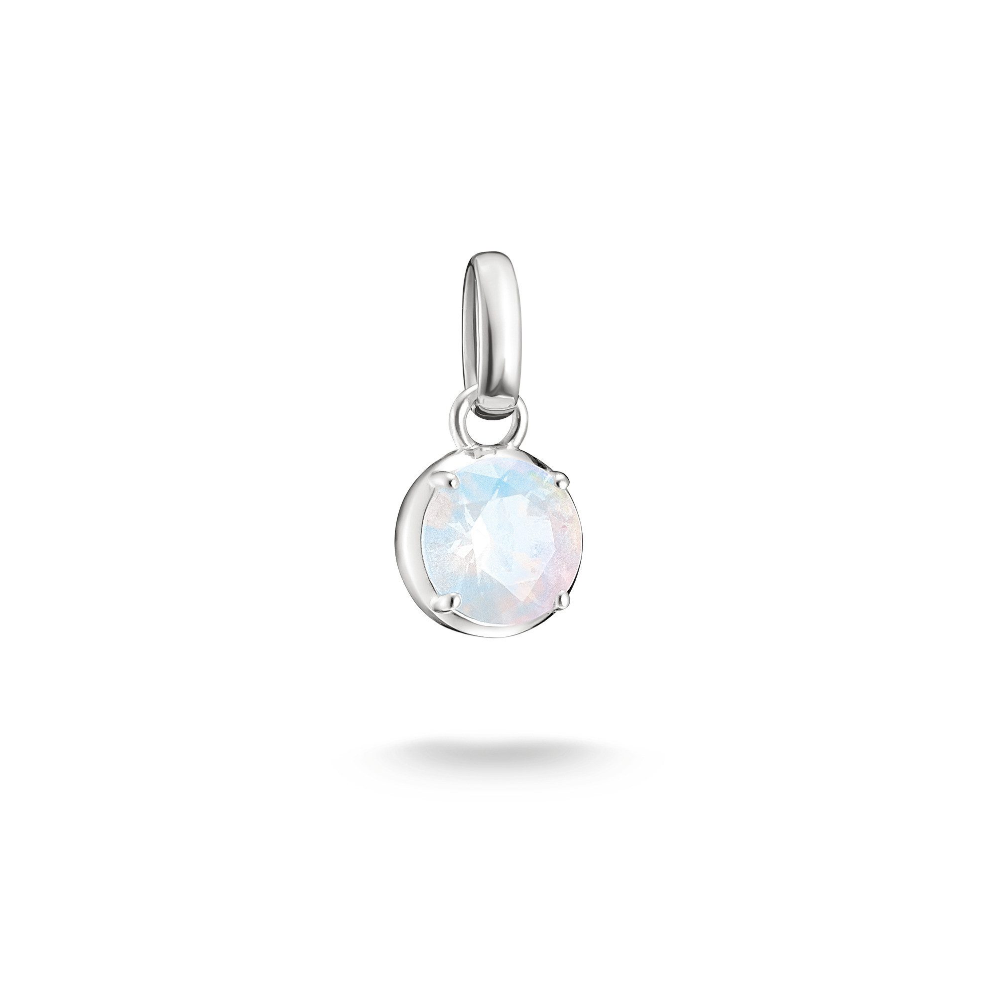 THOMAS SABO Charm-Einhänger Birthstone/Geburtsstein Charm - Connect, mit Zirkonia (synth) oder Glas-Keramik Stein oder Türkis-Imitat