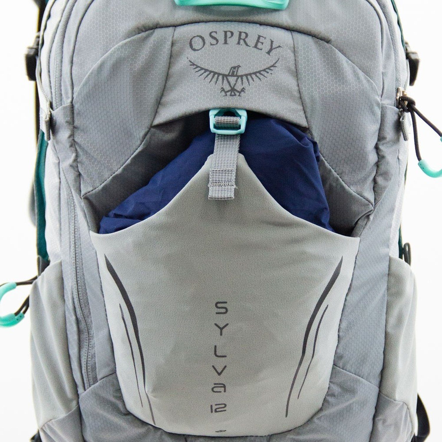 Sportrucksack travel Sylva 46cm - Osprey Women grey space Fahradrucksack 12