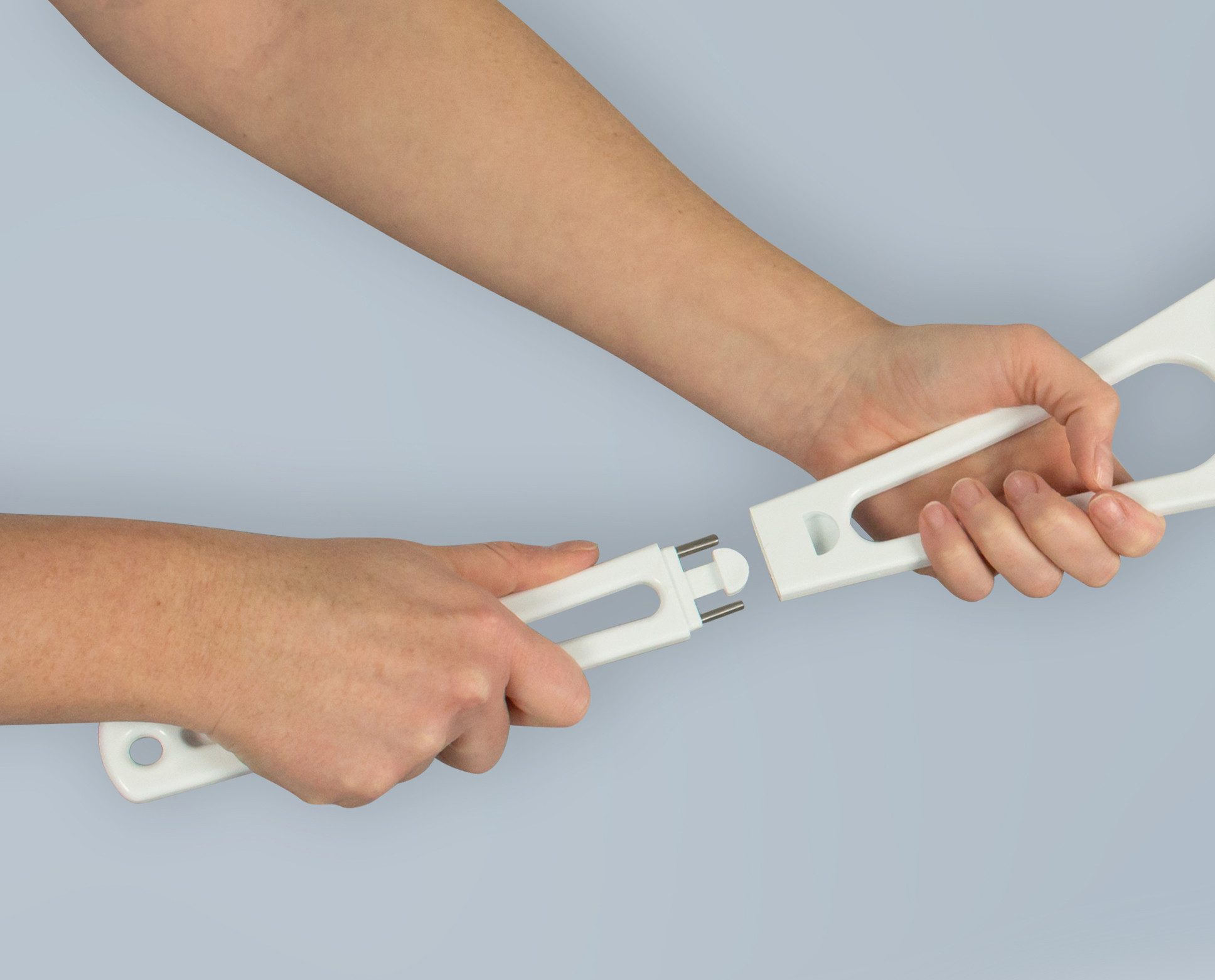 Hydas Körperbürste Körperpflegeset mit 3 Aufsätzen für rundumgepflegte Haut, Die innovative Eincremehilfe mit Schwamm- und Sisalaufsatz