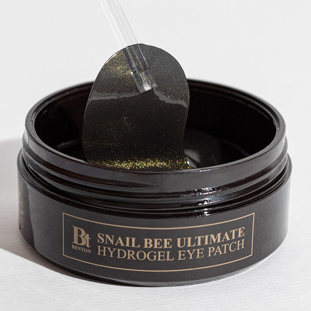 Benton Augenpatches SNAIL BEE ULTIMATE HYDROGEL EYE PATCH, revitalisiert müde Augen