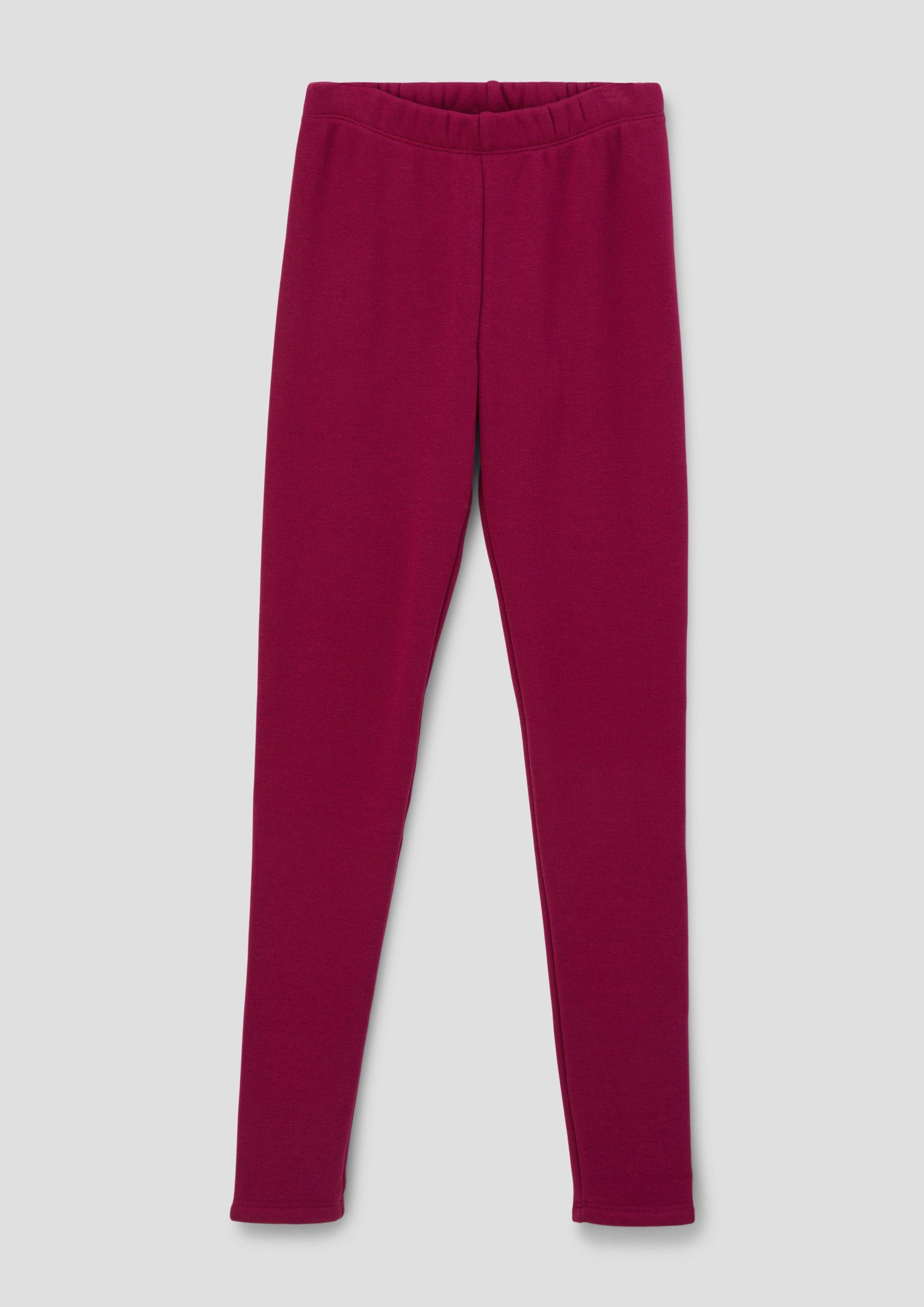 s.Oliver Leggings Leggings aus Thermofleece fuchsia