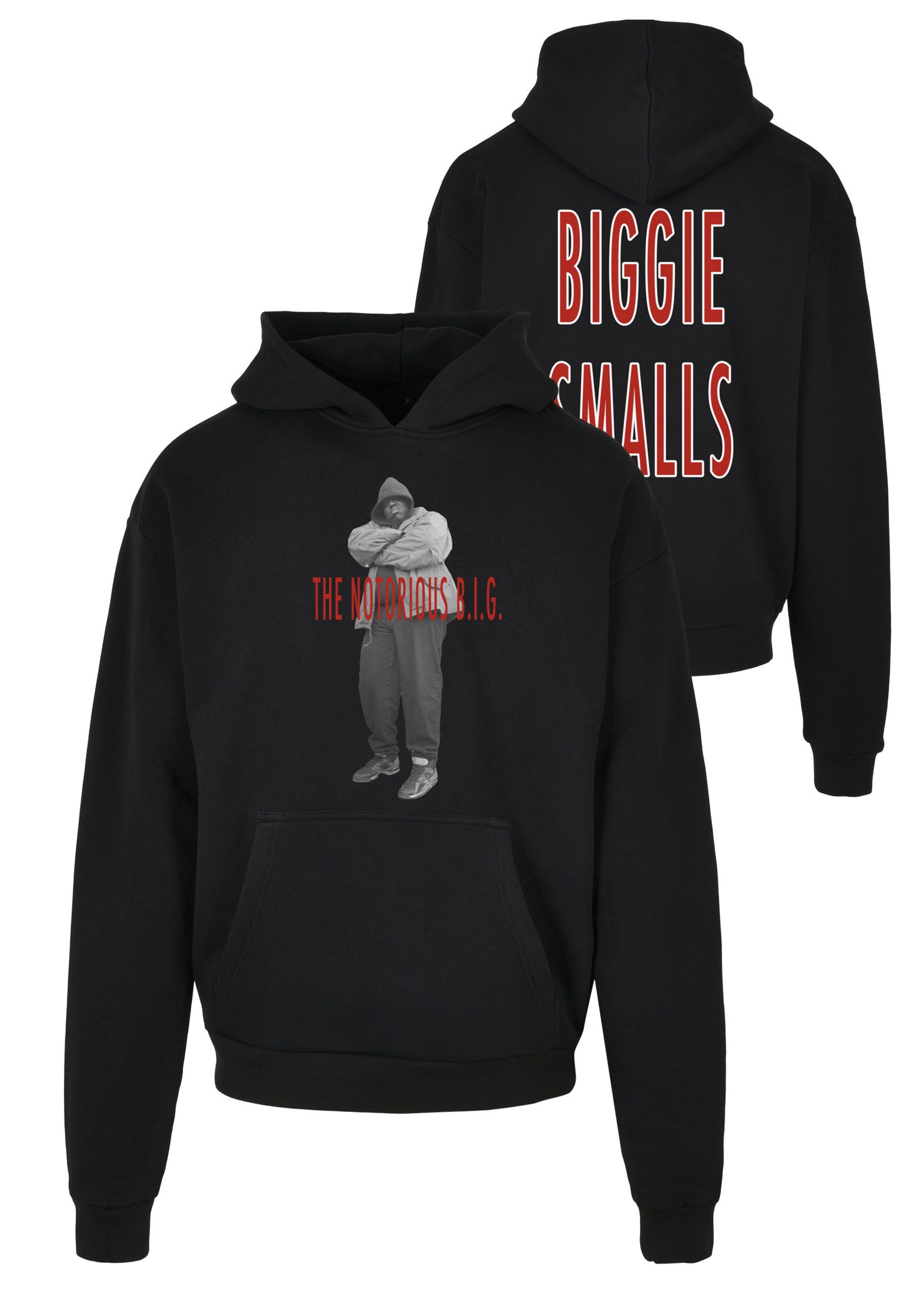 Rundhalspullover Upscale by Mister Tee Herren Biggie Smalls Concrete Hoody