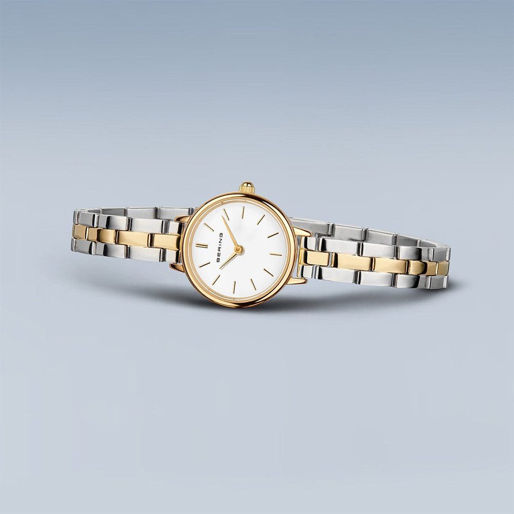 Bering Quarzuhr Bering Classic gold glänzend 11022-714 11022-714, Bering Classic gold glänzend 11022-714