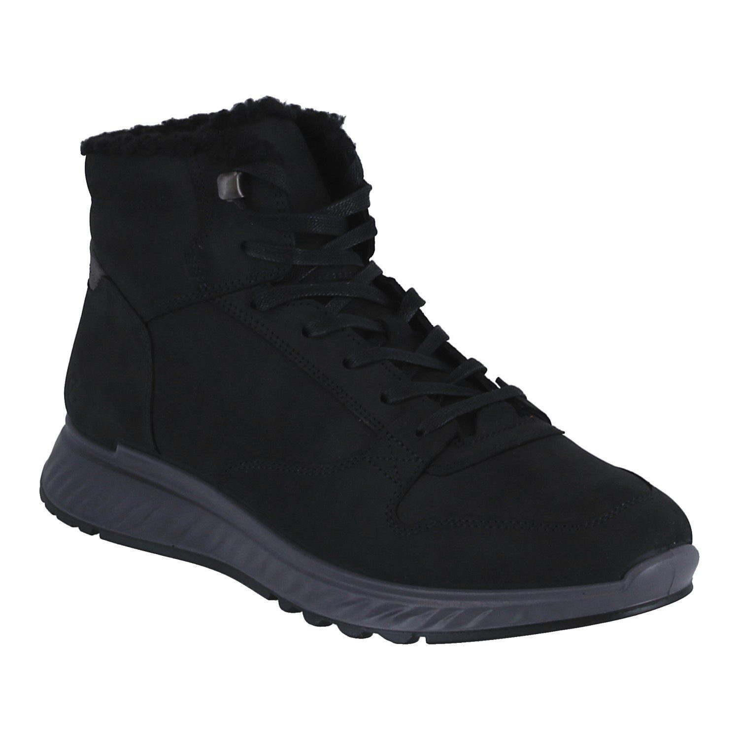 Ecco Exostride MID Warm (Nubukleder) schwarz Herren Winterstiefel