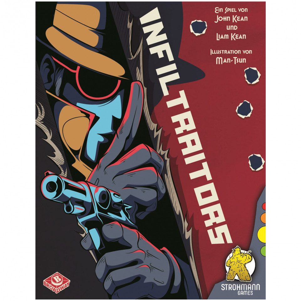 Strohmann Games Spiel, Infiltraitors - deutsch