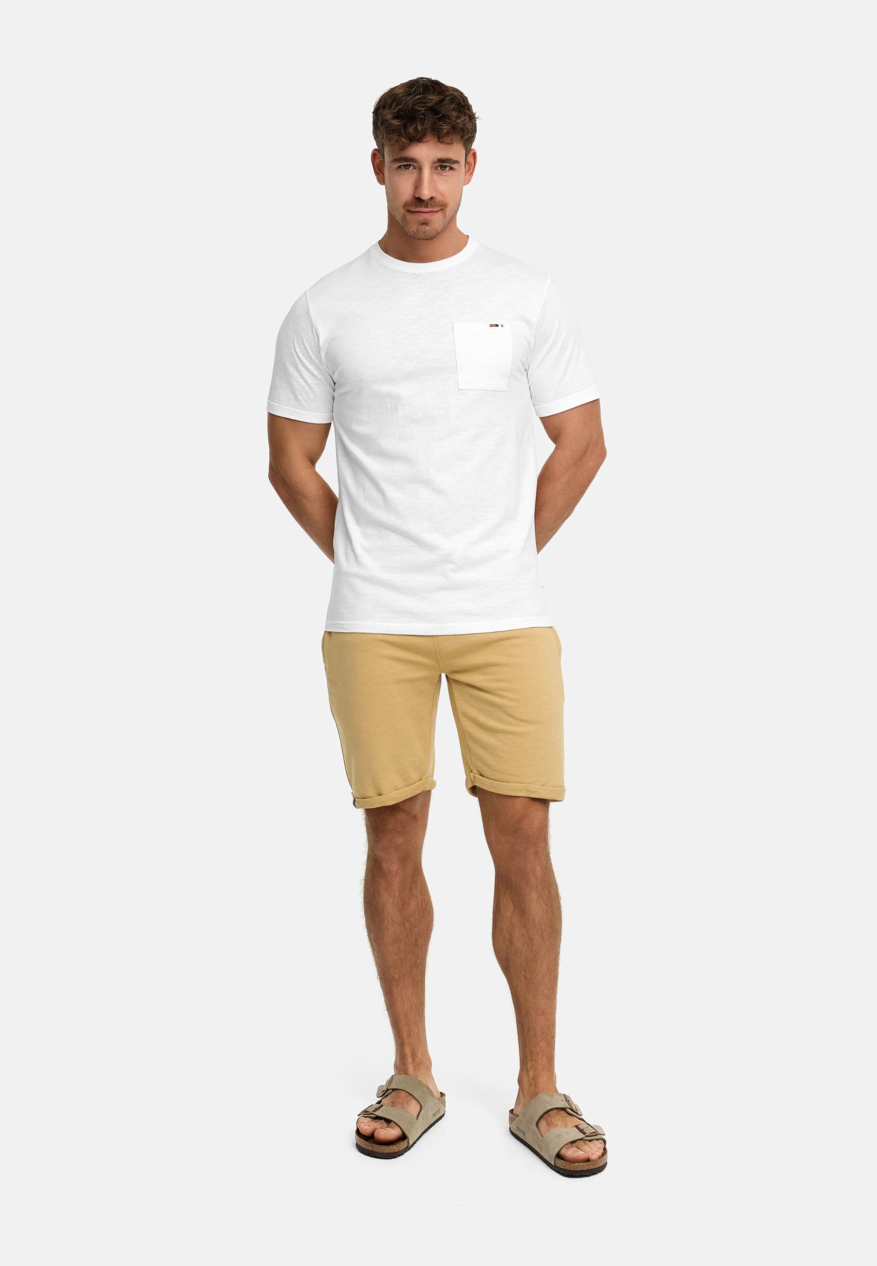 Indicode Sweatshorts INStormwin elastischer Bund mit Kordelzug