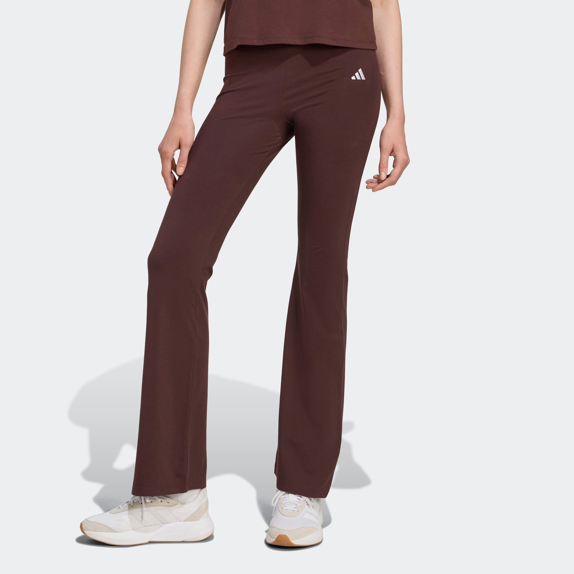 adidas Sportswear Leggings W SL SJ FLARLEG (1-tlg) Hoher Bund, ausgestellte günstig online kaufen