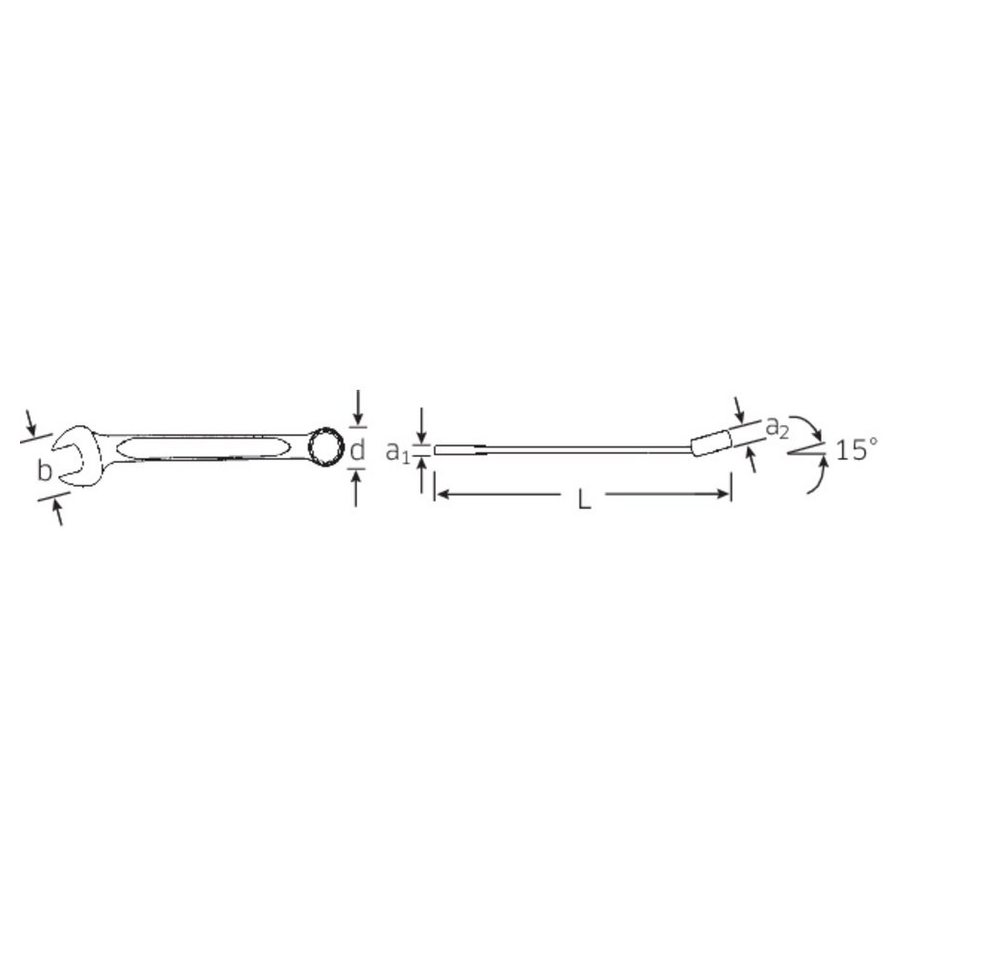 Thumbnail - Stahlwille Ringschlüssel Stahlwille 40082727 13 27 Ring-Maulschlüssel Schlüsselweite (Metrisch