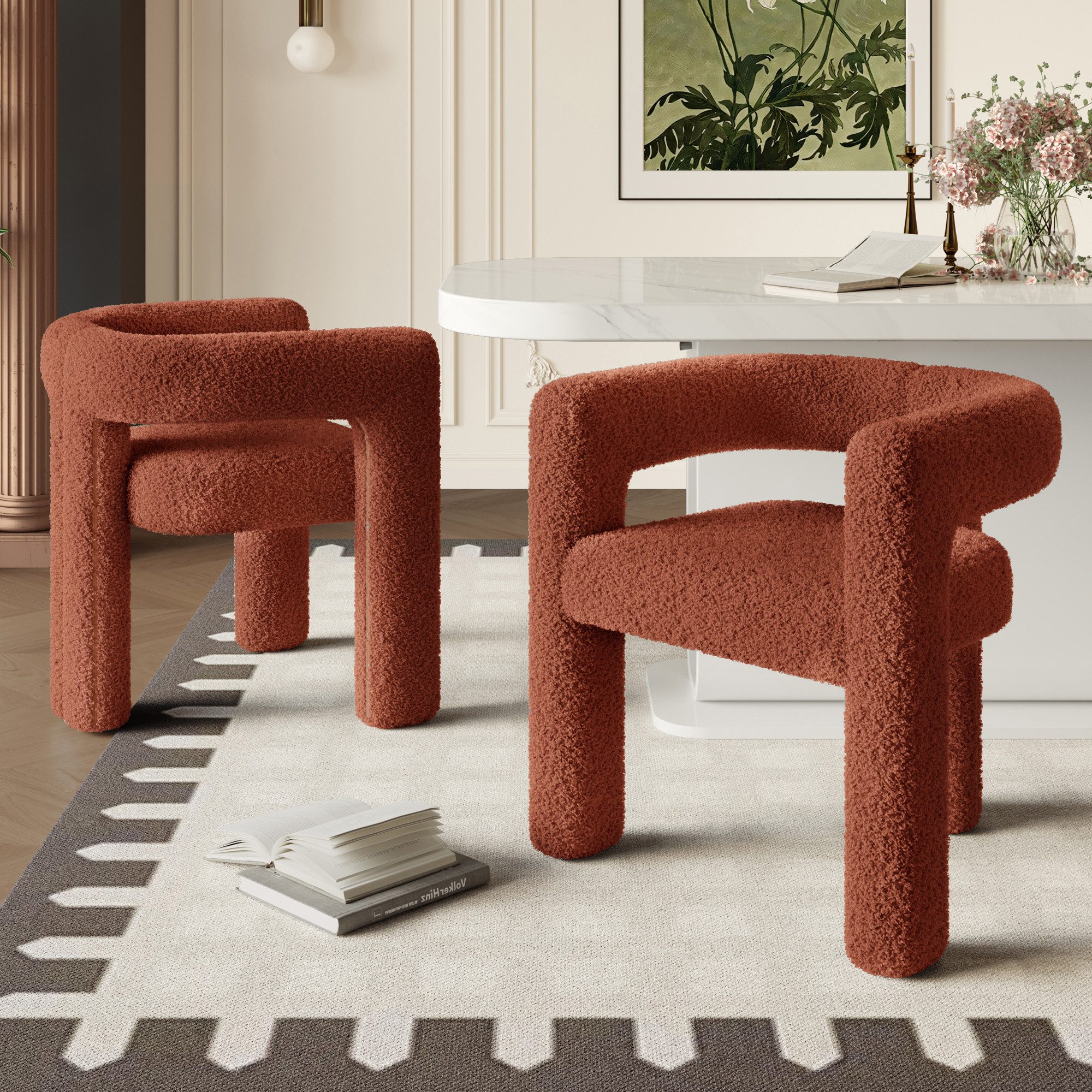 KLAM HOME Esszimmerstuhl Ergonomischer Sessel mit günstig online kaufen