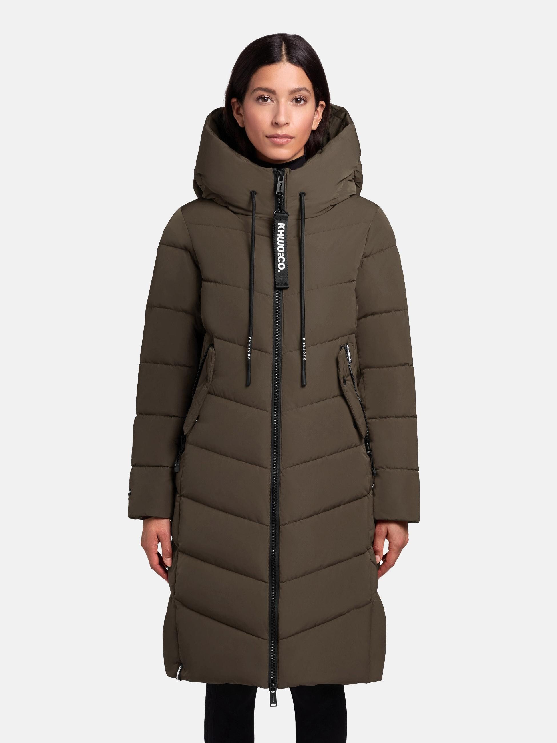 khujo Steppmantel Mikia2-YM Warmer Damen Wintermantel günstig online kaufen