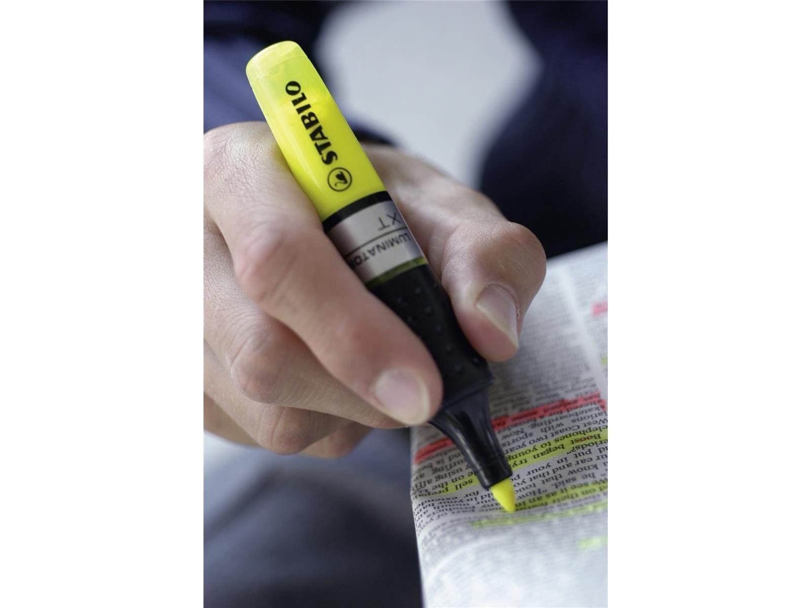 STABILO Marker STABILO LUMINATOR Textmarker - 2+5 mm - 4er Set