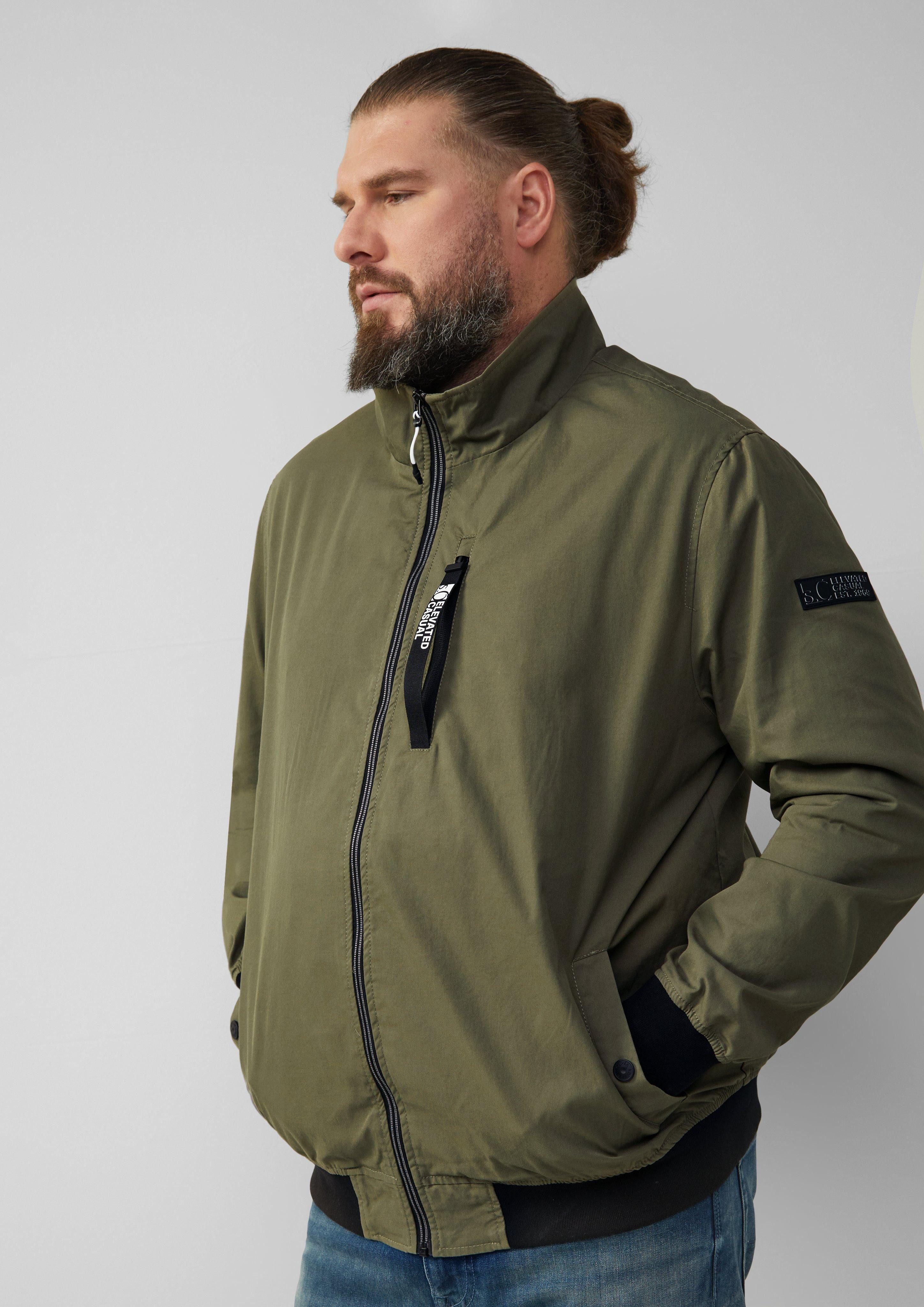 s.Oliver Outdoorjacke Outdoor-Jacke mit Stehkragen und günstig online kaufen