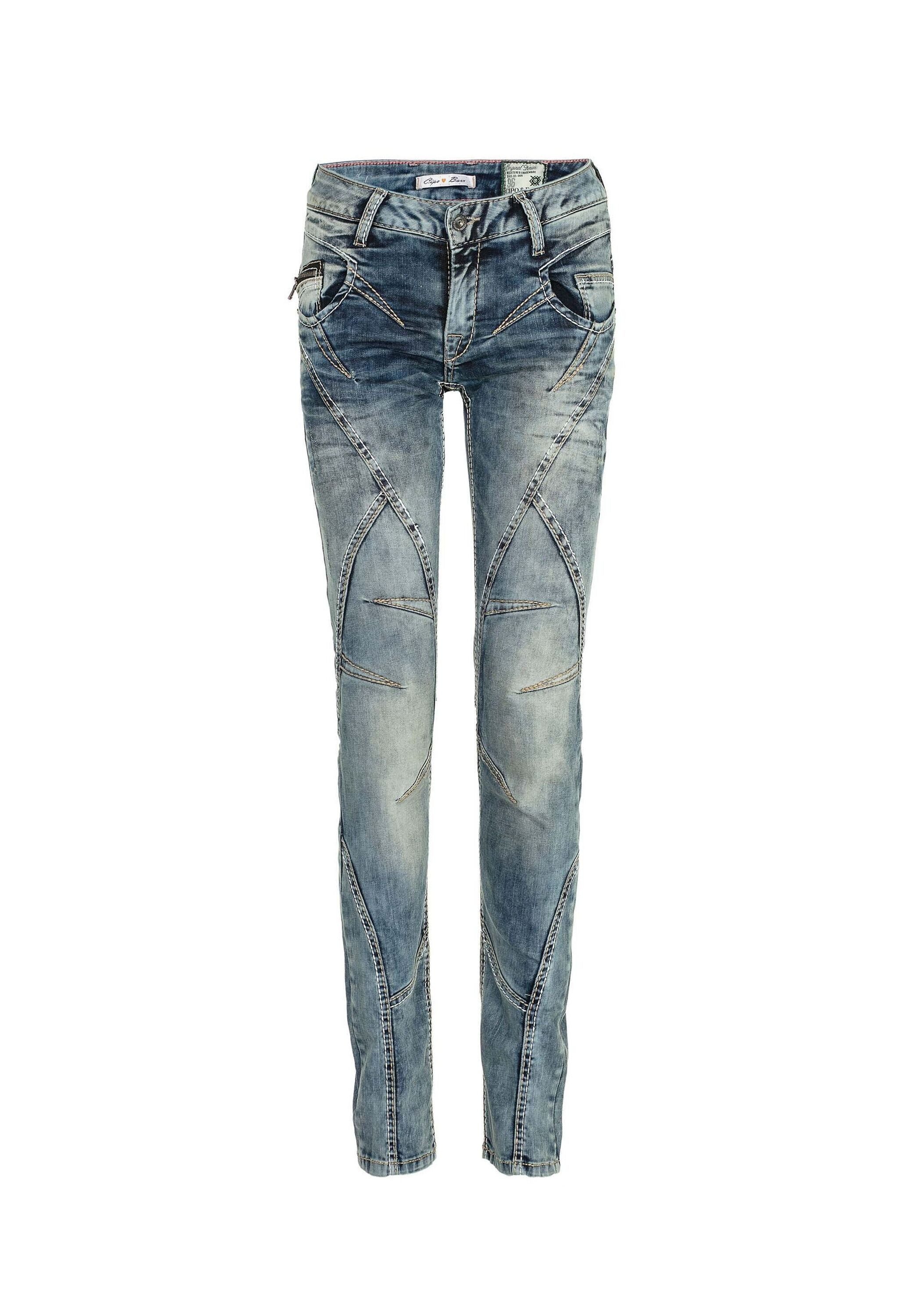 Cipo & Baxx Slim-fit-Jeans Jeans in Straight Fit, WD175
