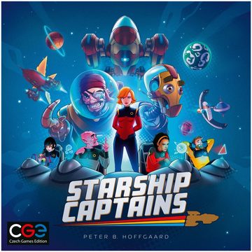 Czech Games Edition Spiel, Starship-Captains - deutsch