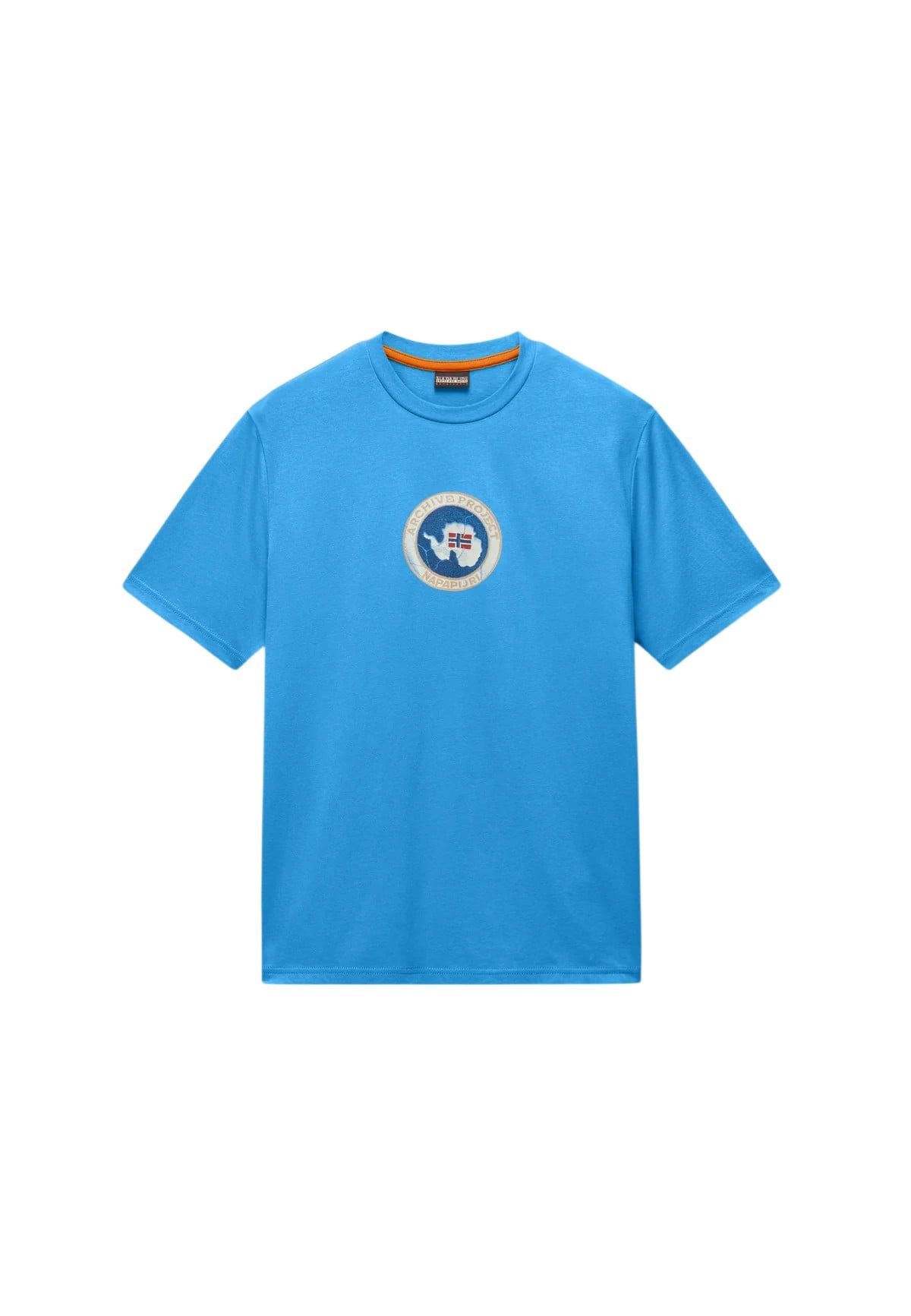 Napapijri T-Shirt S-Phos (Baumwolle) blau Herren