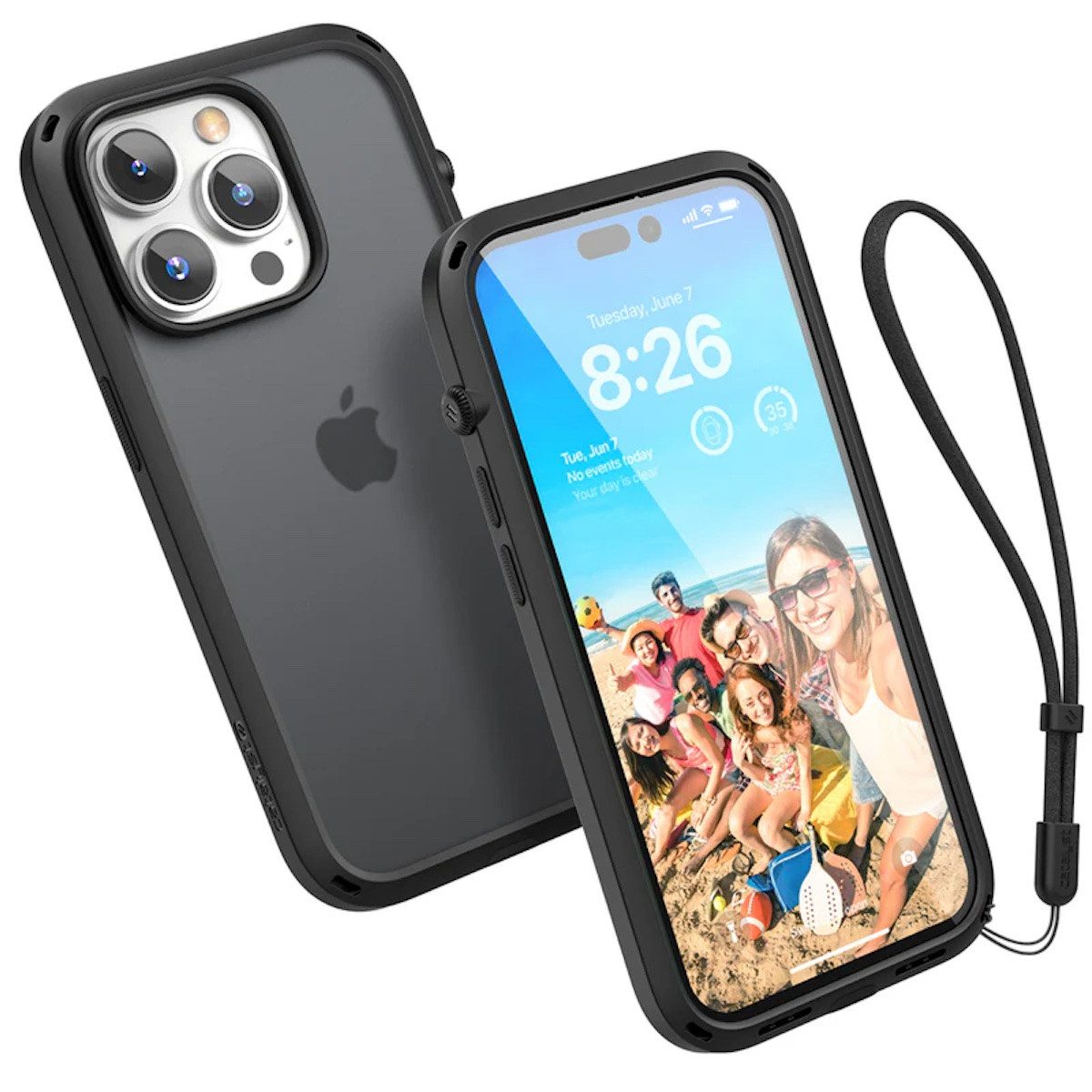 Catalyst Smartphone-Hülle Influence Case, für iPhone 14 Pro Max, Stealth Black