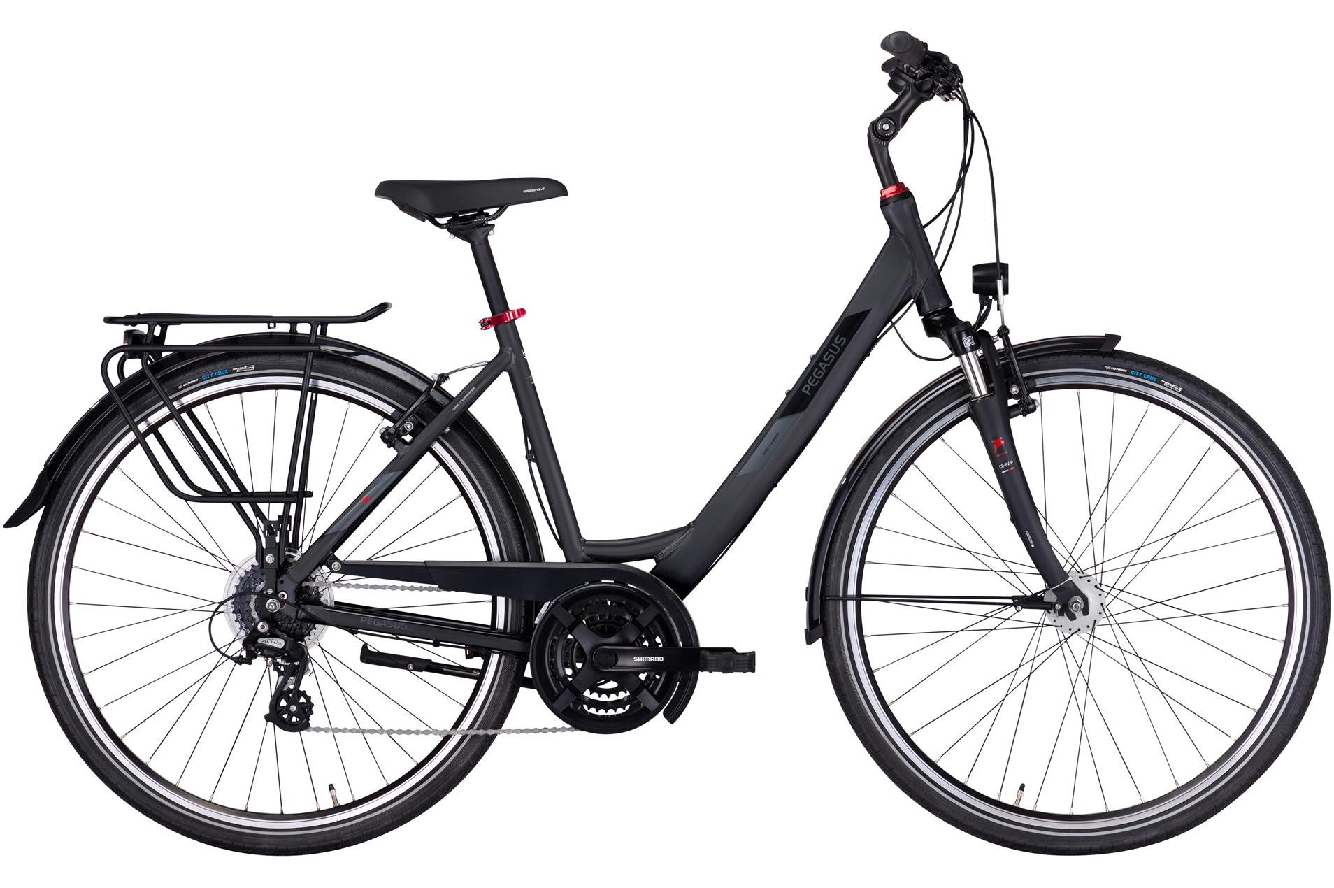 Trekkingrad Pegasus Solero SL 24 Damen schwarz 2024/2025