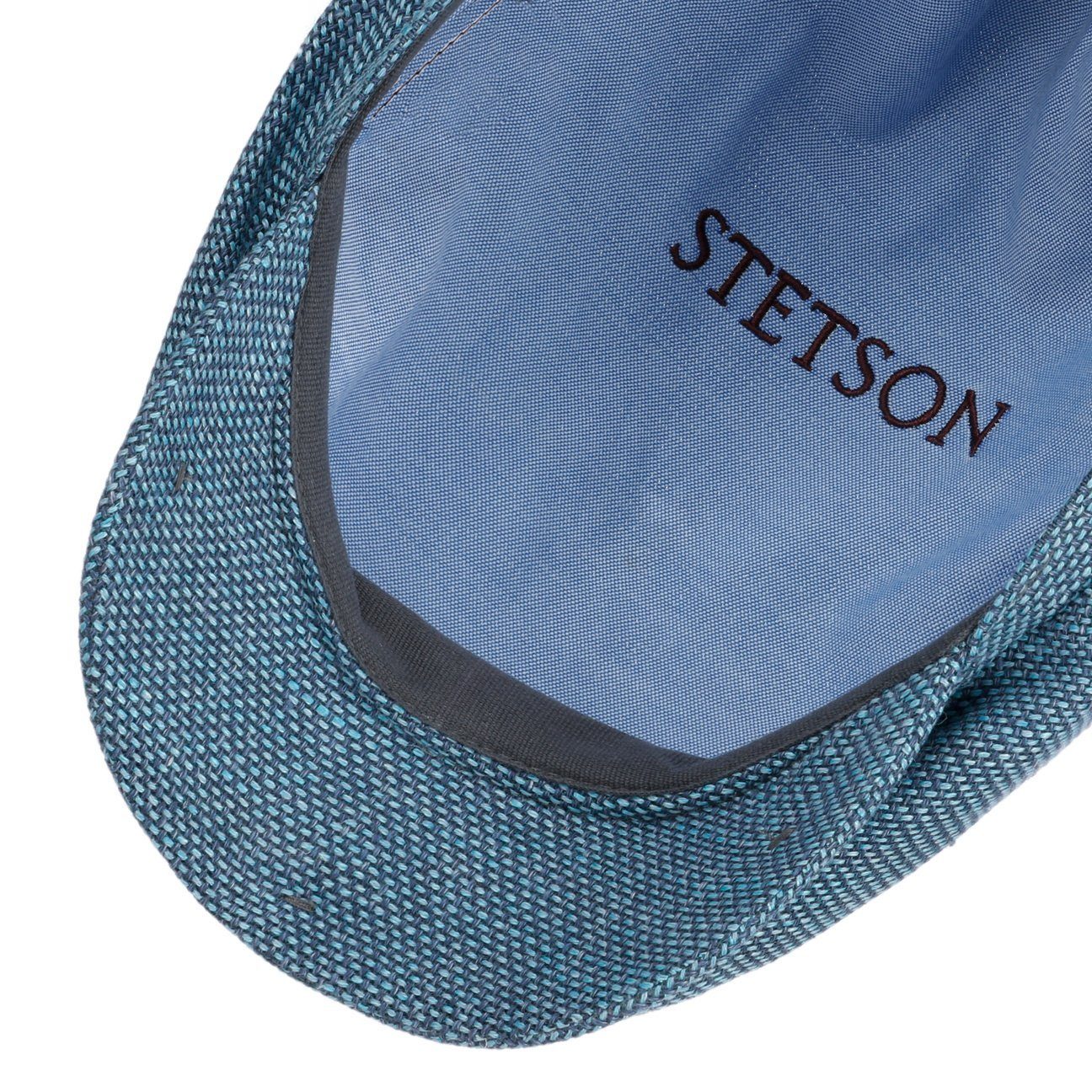 Stetson Flat Cap (1-St) Schirmmütze mit Schirm, Made in the EU