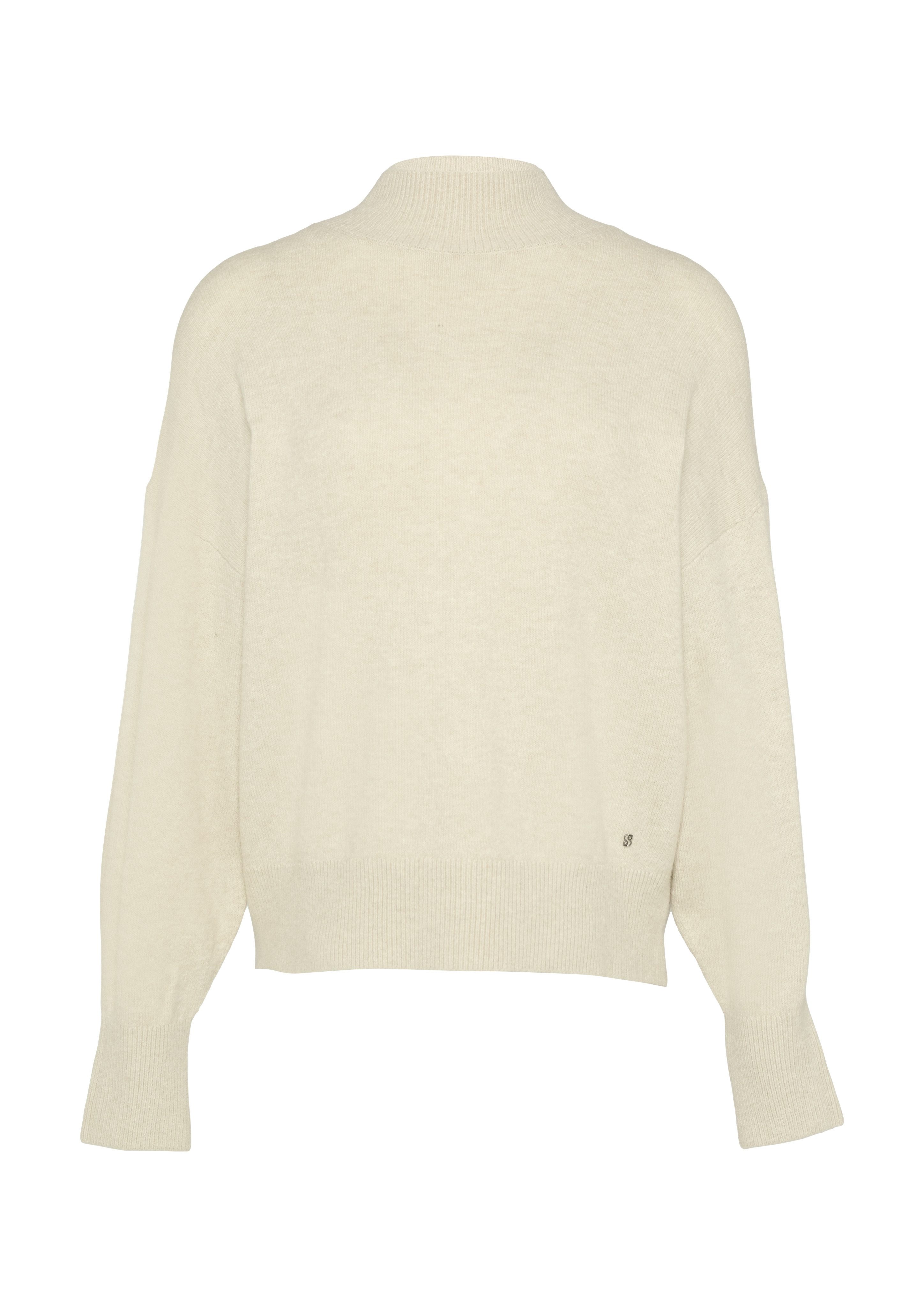 s.Oliver Strickpullover mit Stehkragen