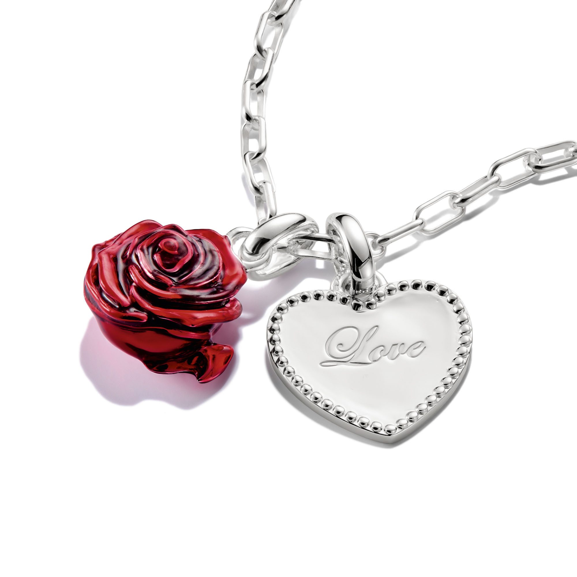 THOMAS SABO Charm-Einhänger Charm Rose - Connect