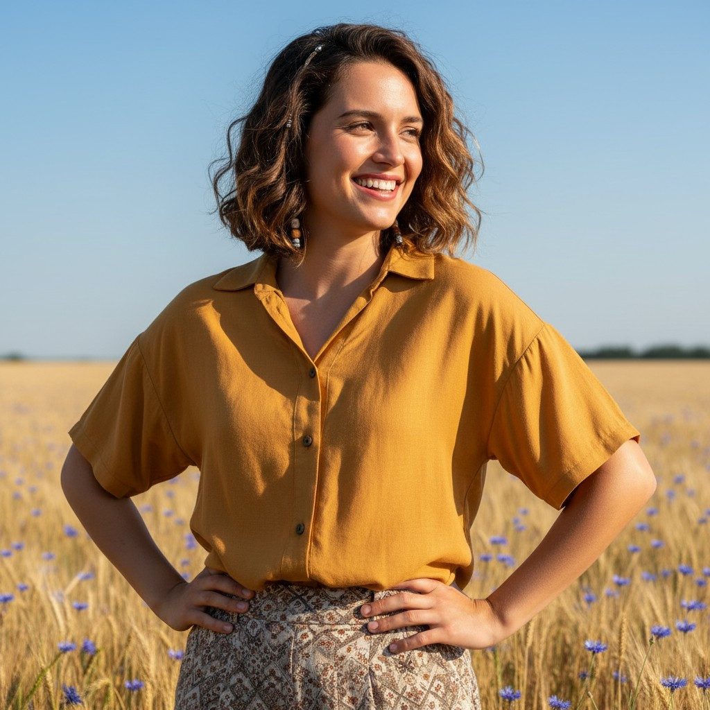 Guru-Shop Longbluse Boho Blusentop, Basic Kurzarmbluse, weite.. alternative günstig online kaufen