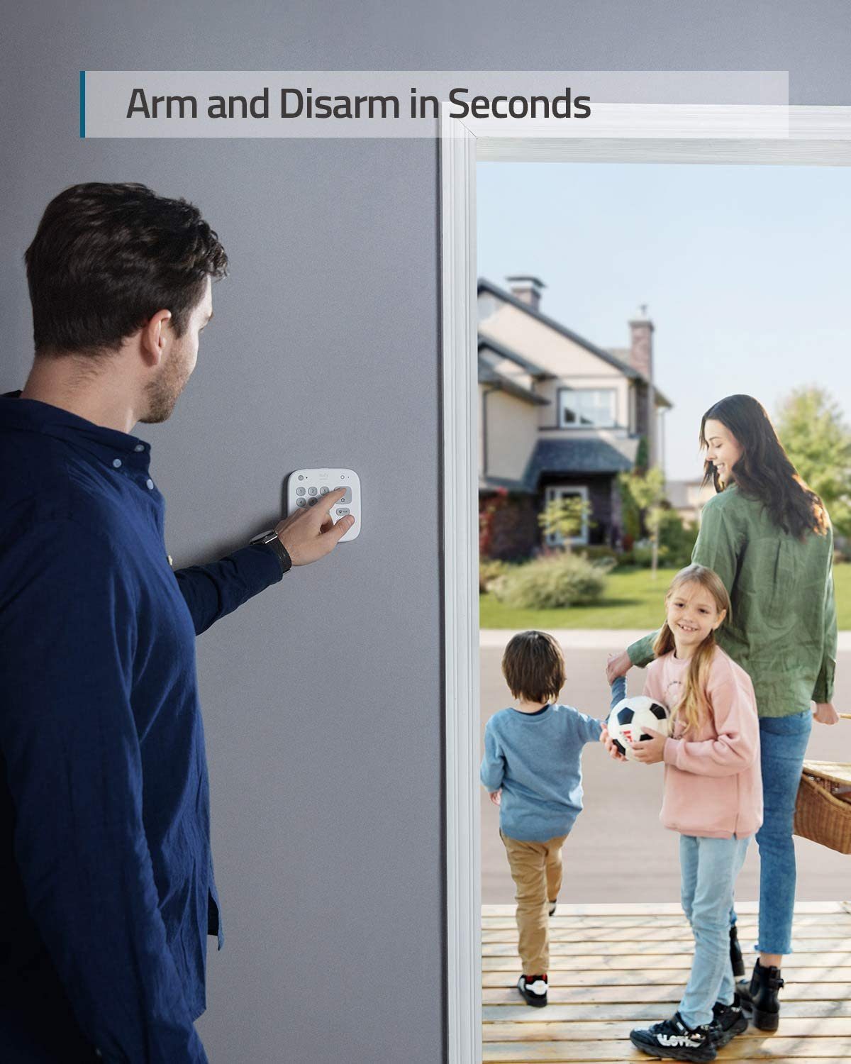 eufy Security 5-teiliges Smart Home Set Alarmanlage