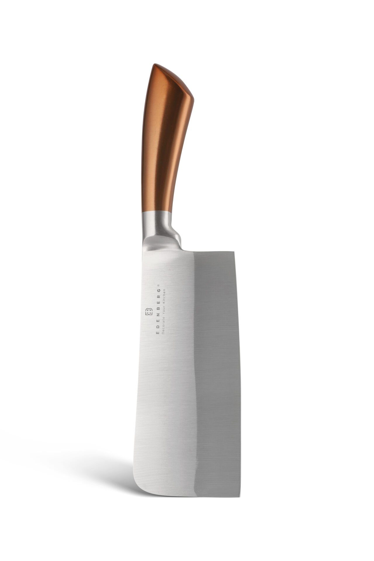 (8-tlg) Kochmesser Schneidmesser Küchenmesser Edenberg 360° Messerschärfer Brotmesser Messer-Set