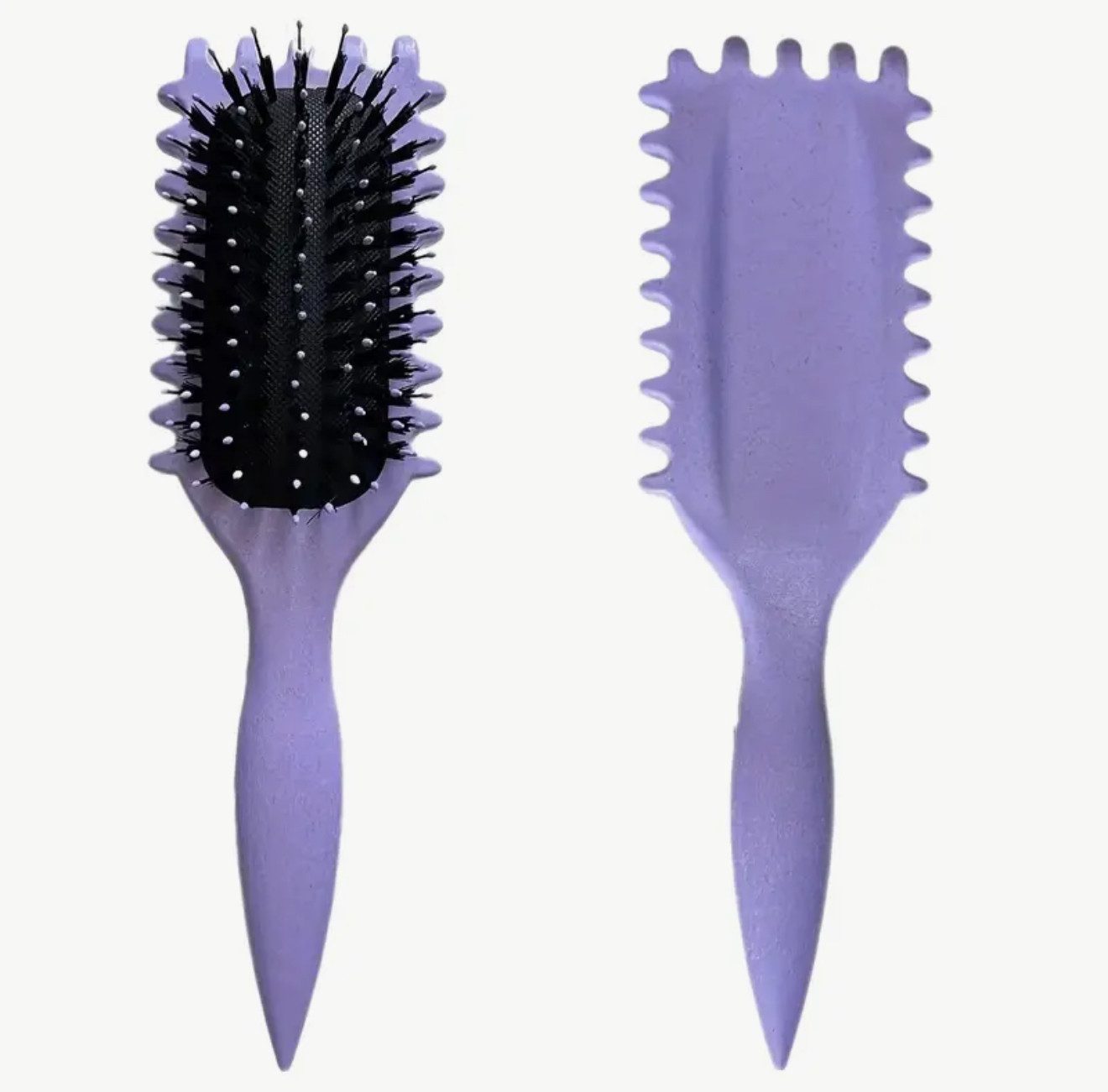Samira Stylingbürste Curly Hair Brush Green, Zum entknoten der Haare, zum definieren einzelner Strähnen