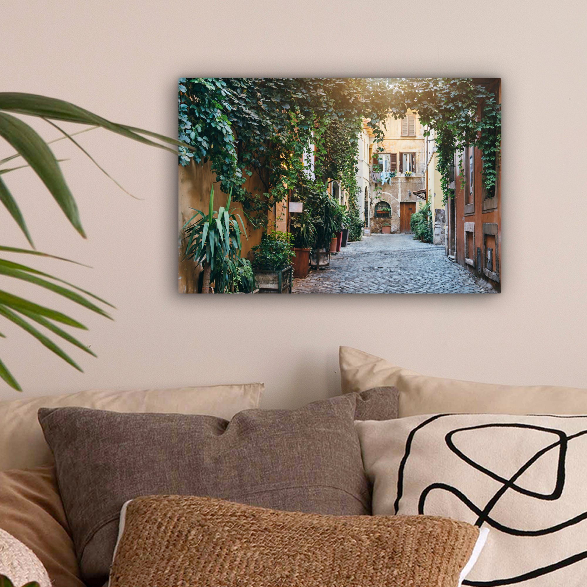 OneMillionCanvasses® Leinwandbild Italien - Straße - günstig online kaufen
