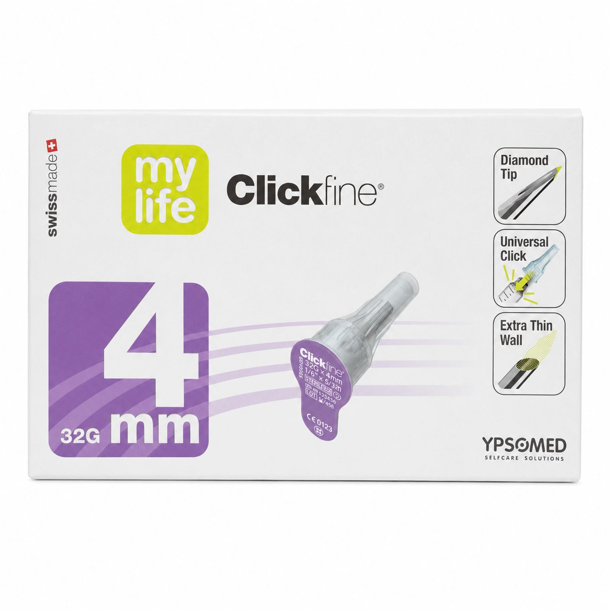 + Prisoma GmbH Einwegspritze CLICKFINE Universal 4 Kanülen 0,23x4 mm