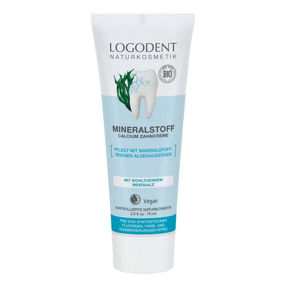 Zahnpasta Zahncreme - Mineralstoff 75ml 2er Pack