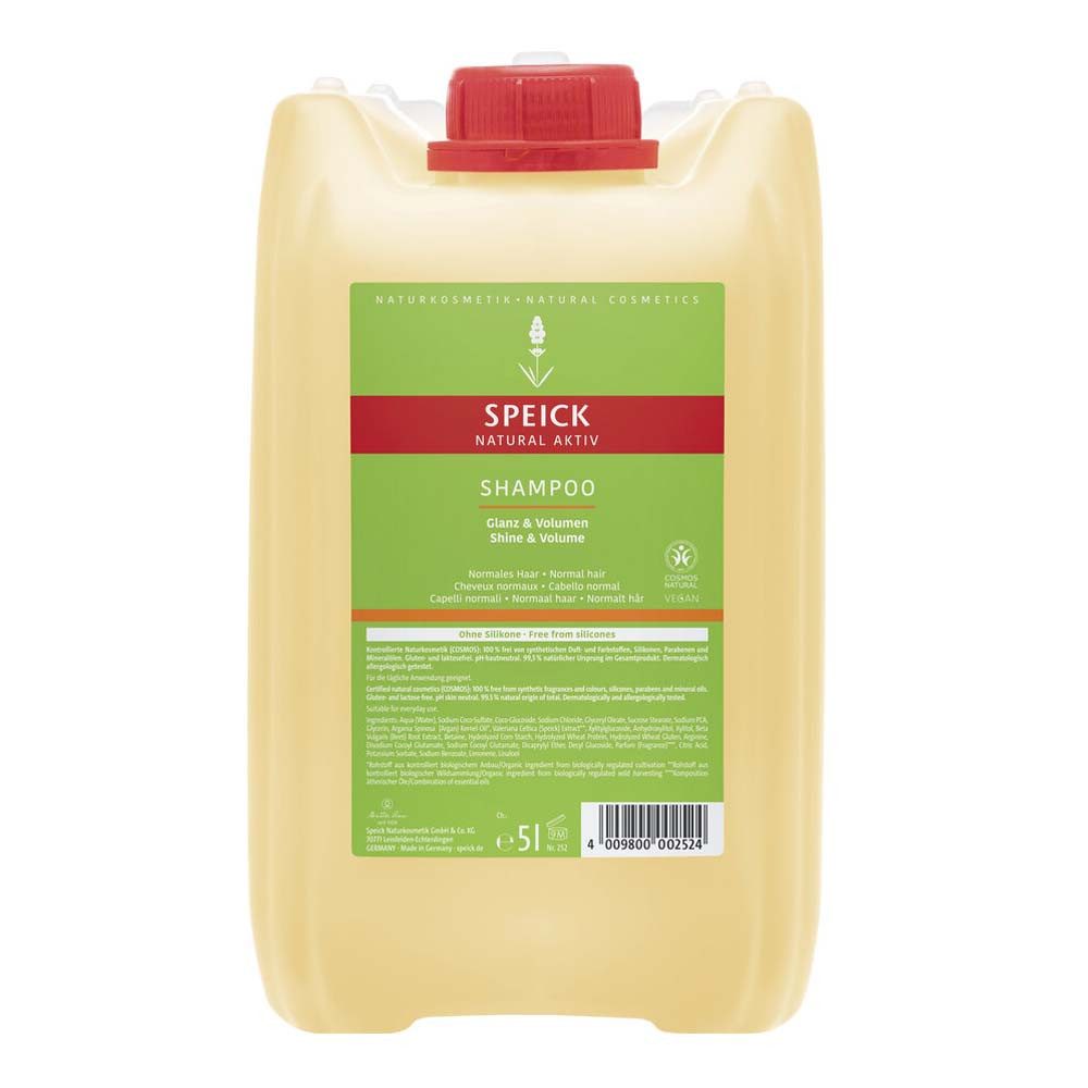 Speick Naturkosmetik GmbH & Co. KG Haarshampoo Natural Aktiv - Shampoo Glanz & Volumen 5L