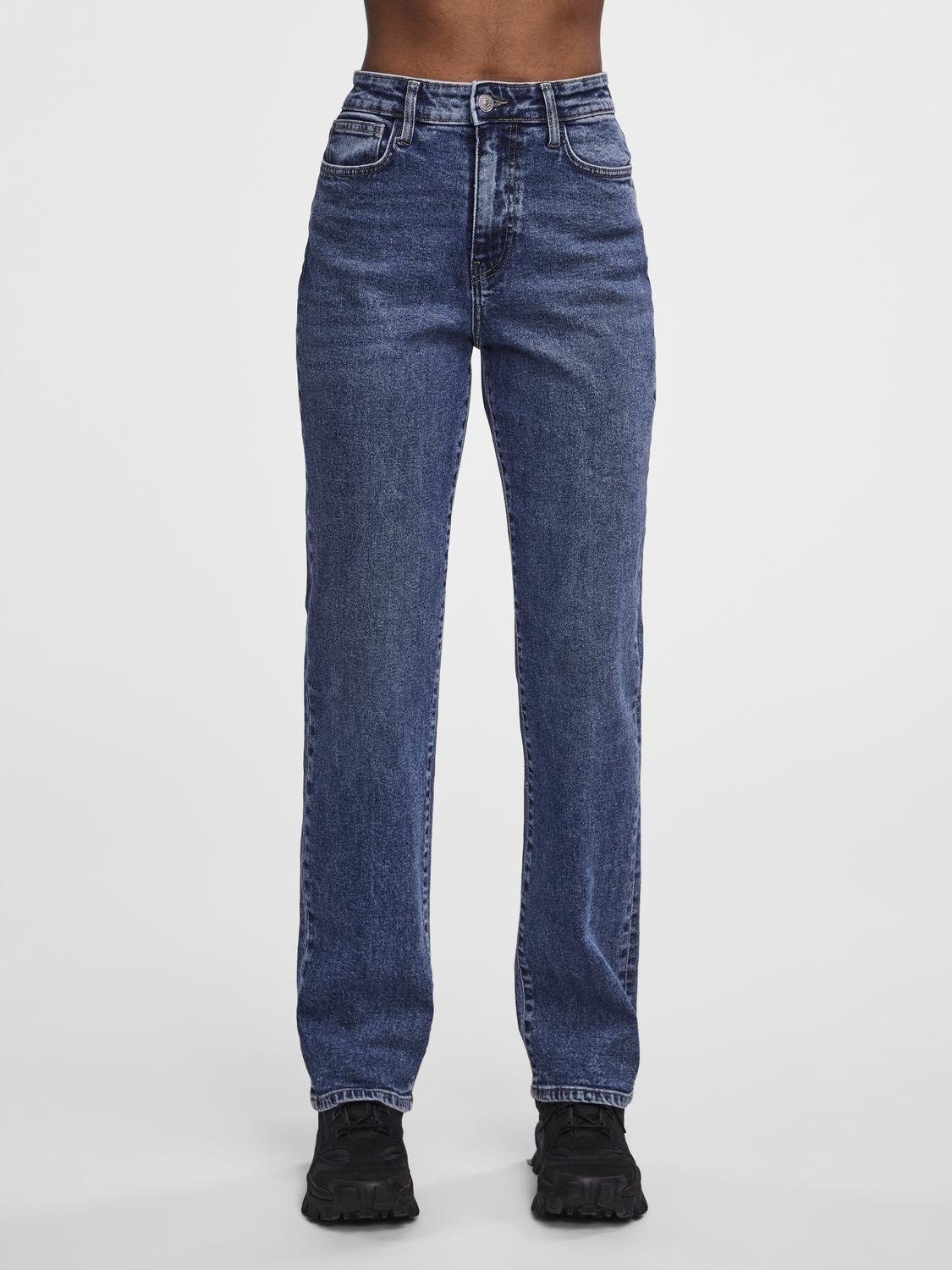 pieces Straight-Jeans PCKELLY HW STRAIGHT JEANS MB402 NOOS BC