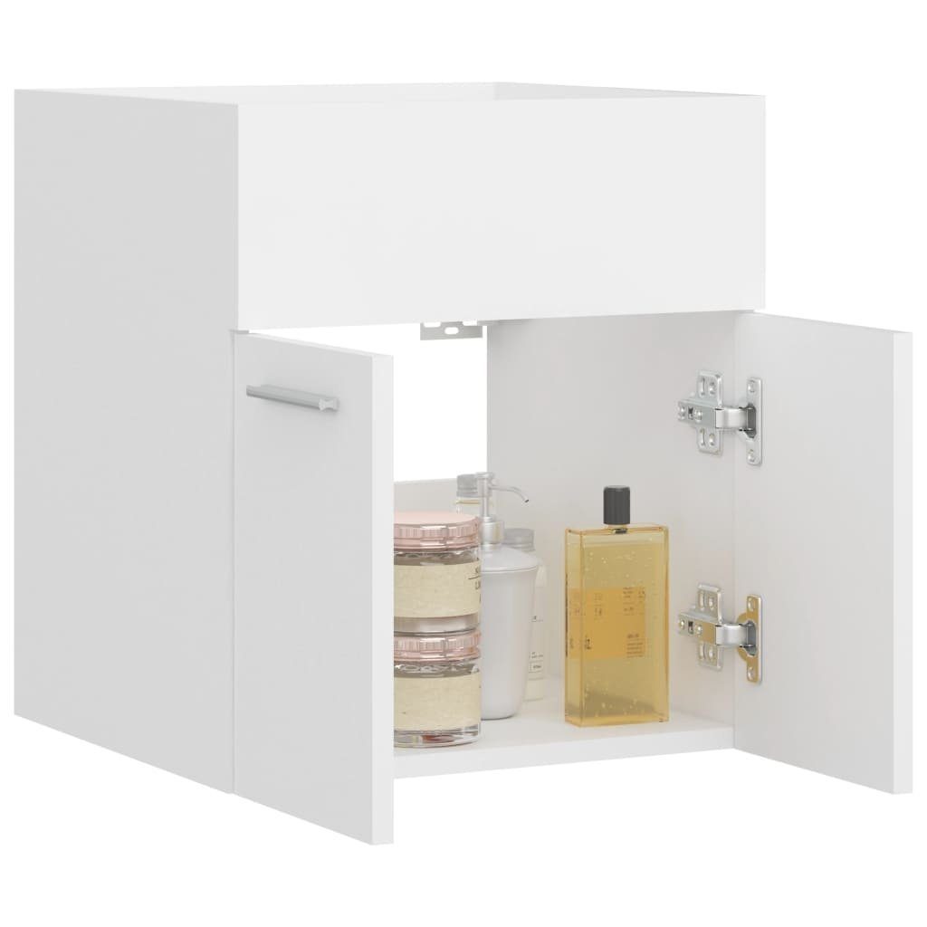 vidaXL Waschbeckenunterschrank in Weiß (LxBxH: 38,5x41x46 cm)