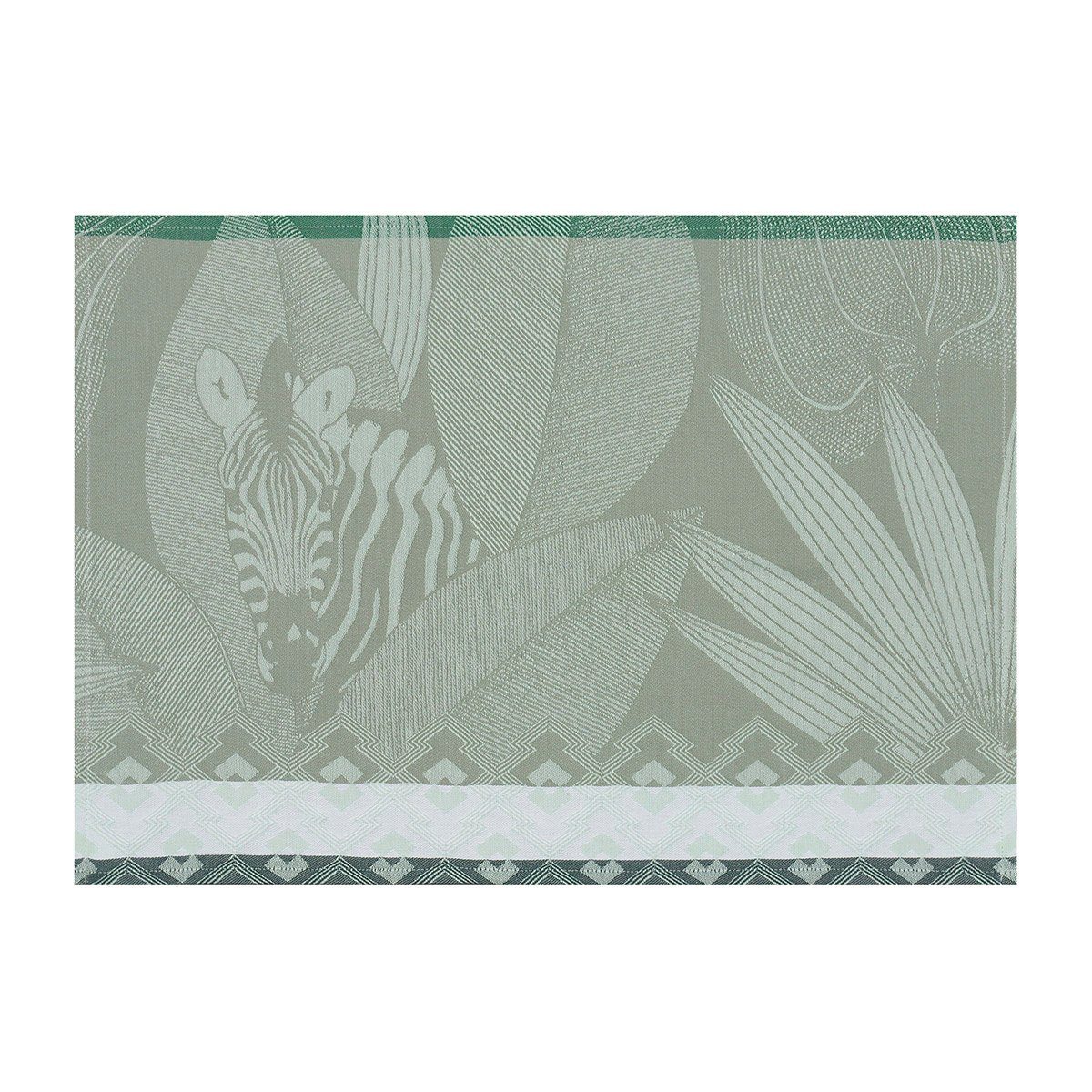 Platzset, Tischsets (4x Set) 2-St), Tischsets, Francais, Sauvage Set Le 36x50 Crocodile unbehandelt (2er cm, Nature Jacquard